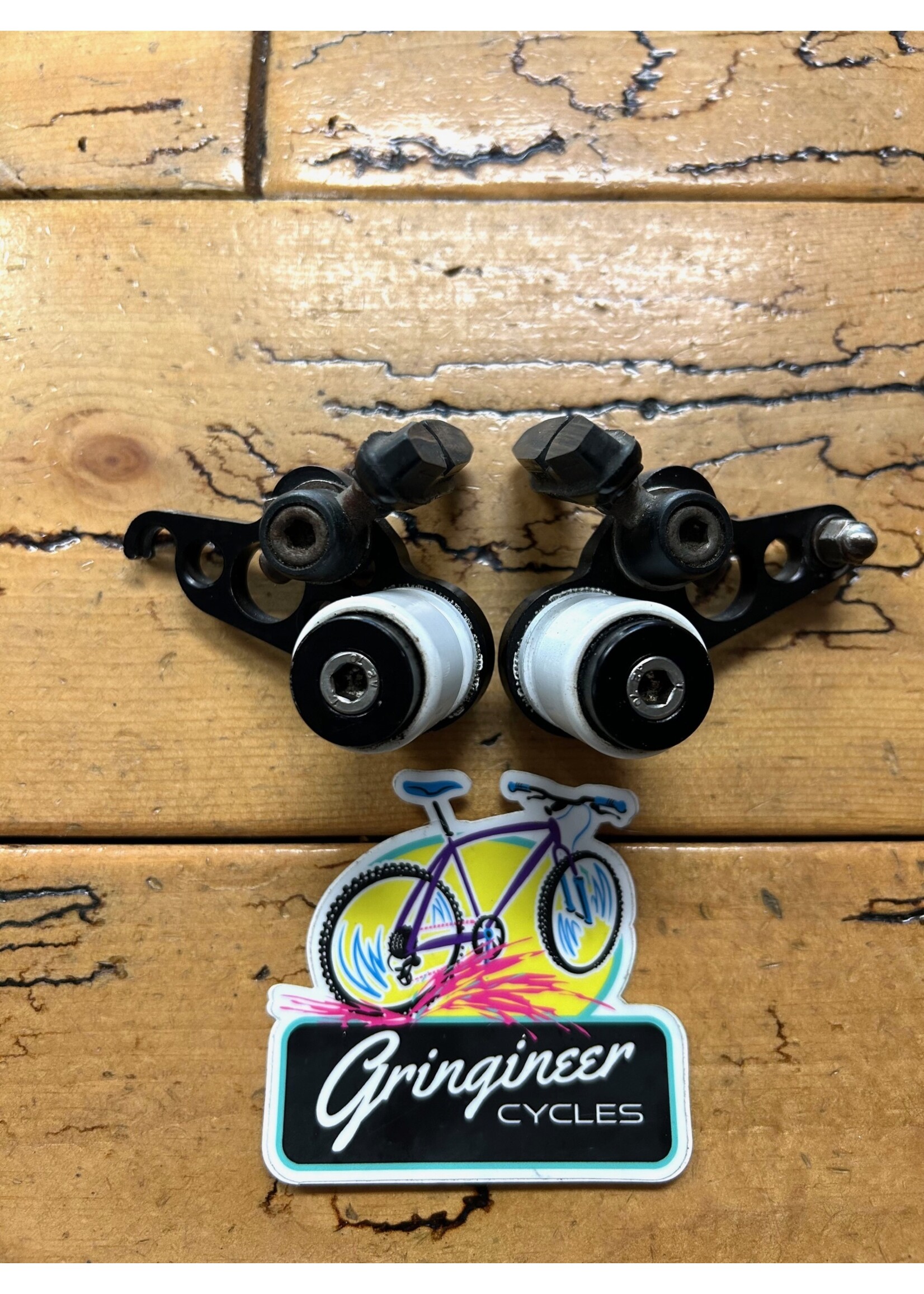 Scott Pederson Scott Pederson Self Energizing White and Black Cantilever Brake