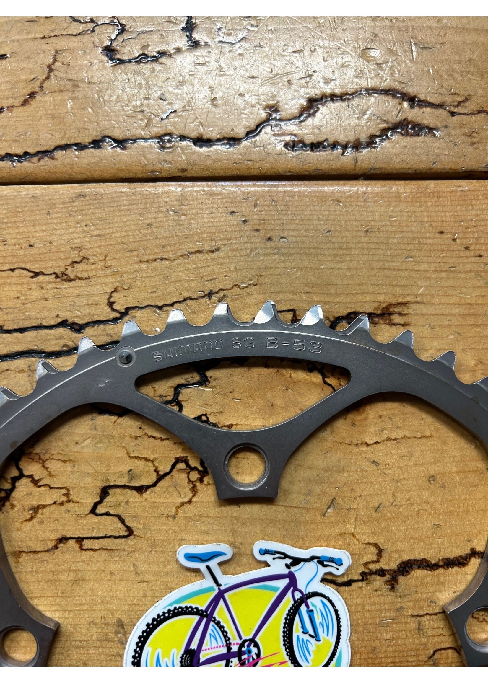 SHIMANO Shimano 53 Tooth 9 Speed 130 BCD SG Chainring