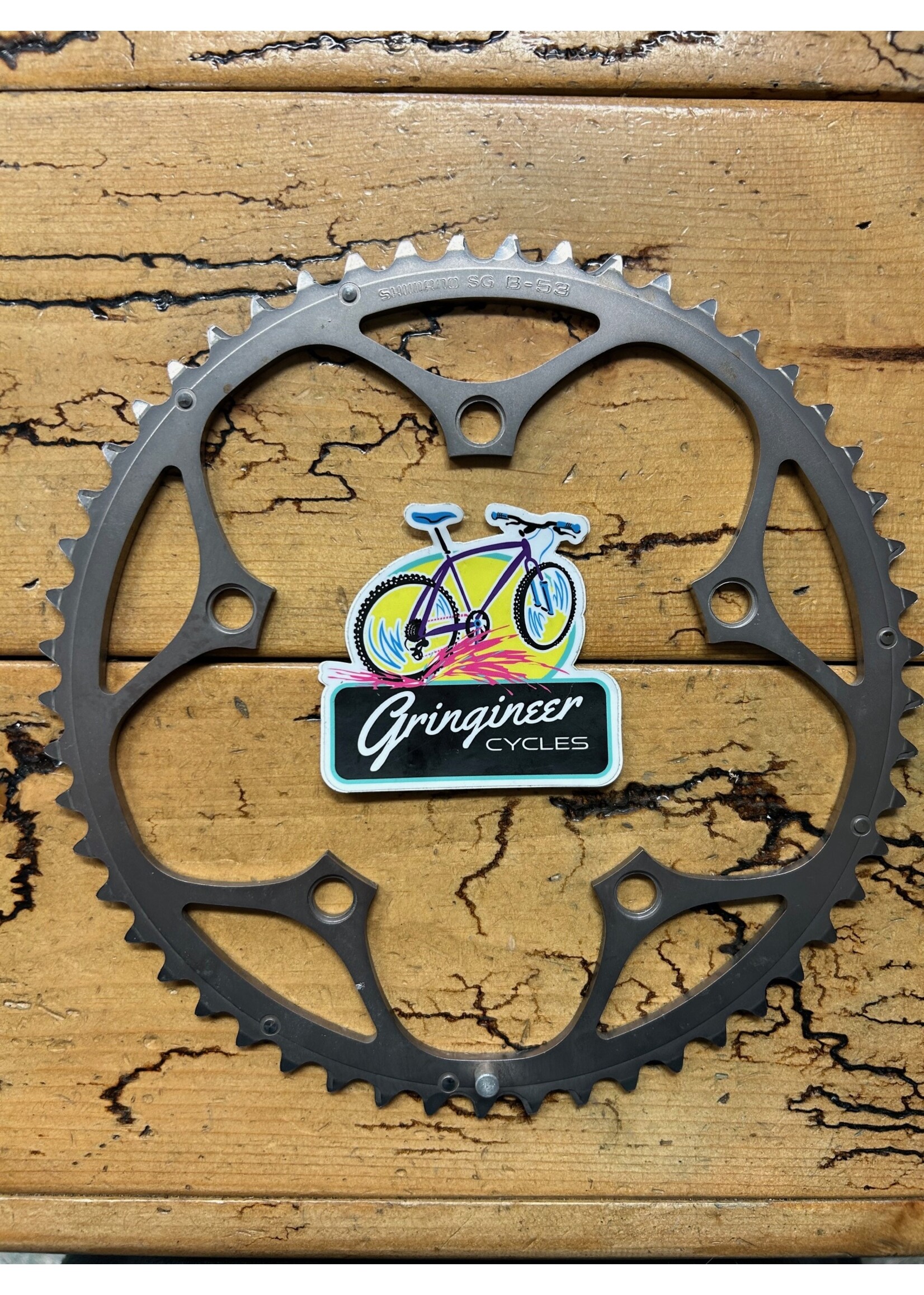 SHIMANO Shimano 53 Tooth 9 Speed 130 BCD SG Chainring