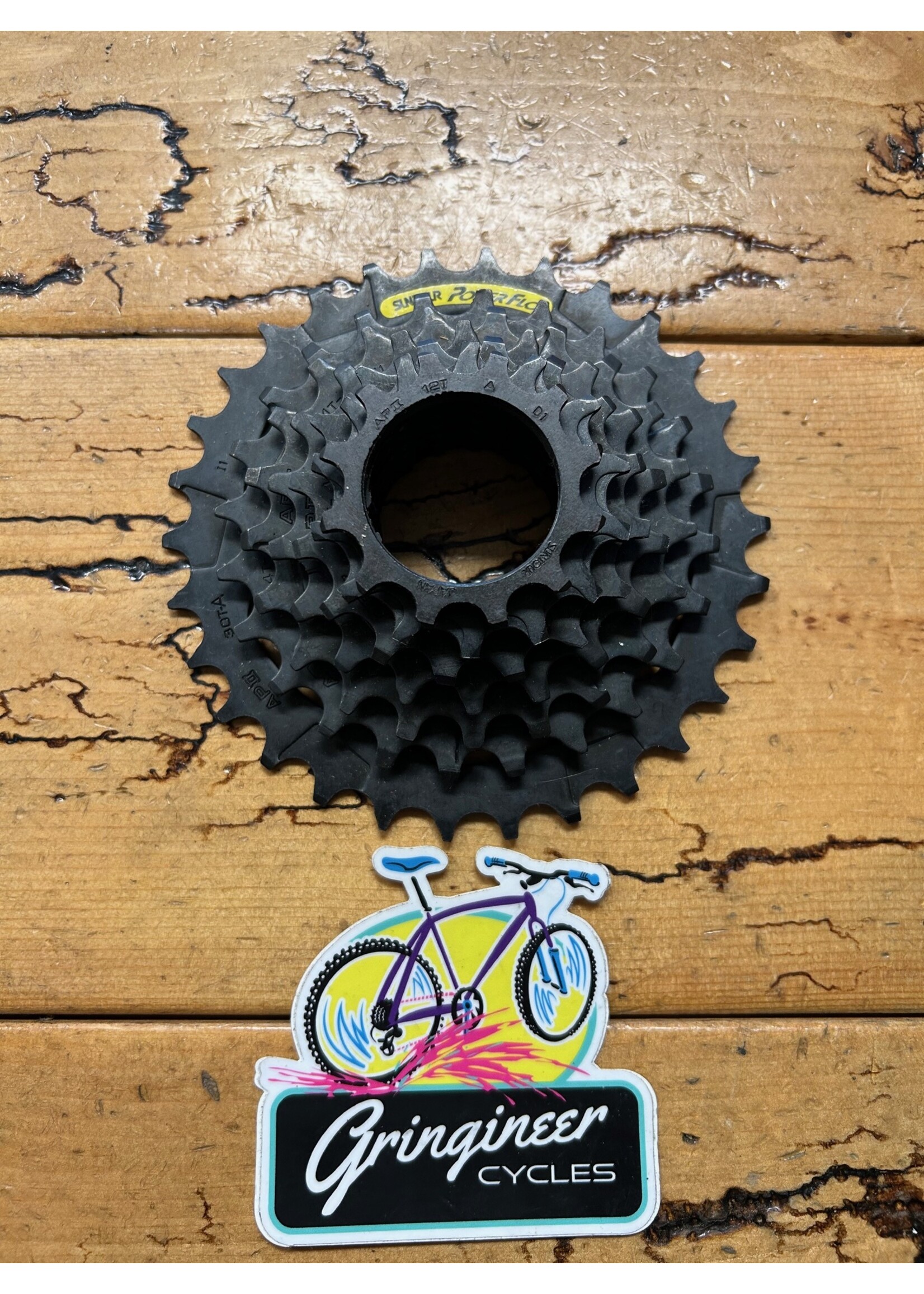 Suntour Suntour 12-30 Tooth 7 Speed Power Flo Cassette