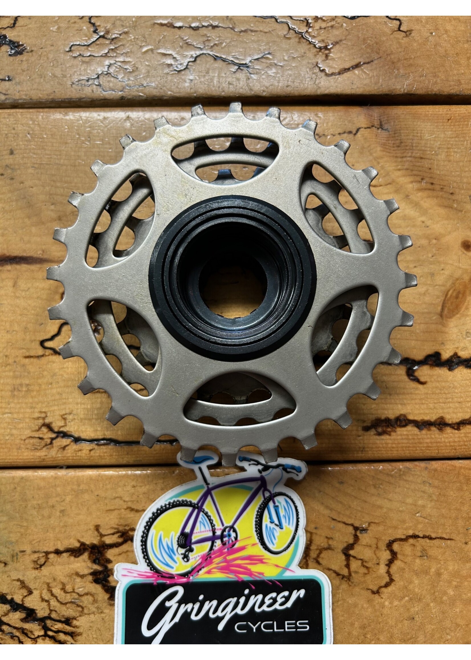 SHIMANO Shimano 600 EX MF-6208 13-28 Tooth 6 Speed Freewheel