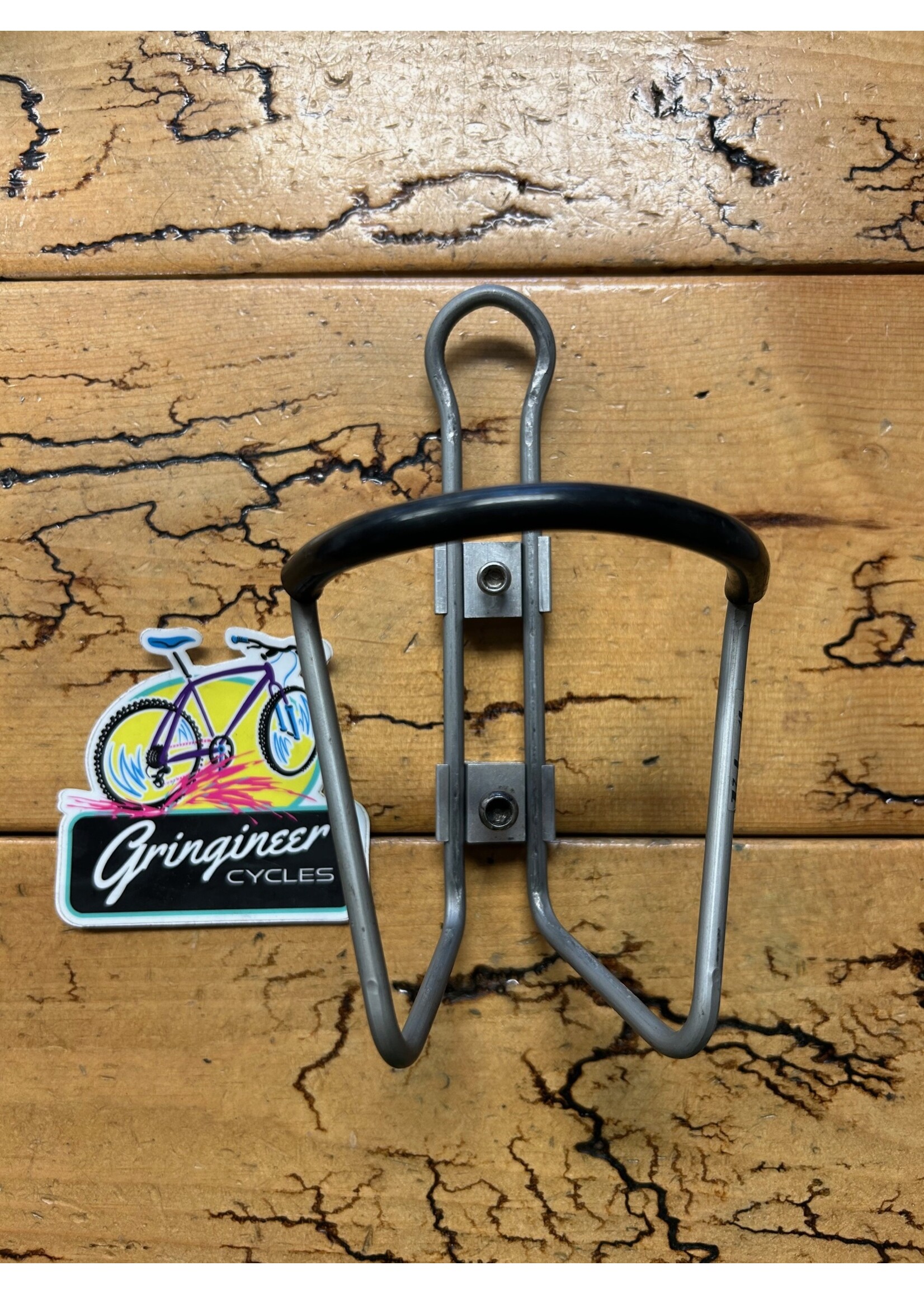 Velocity Velocity Gray Water Bottle Cage