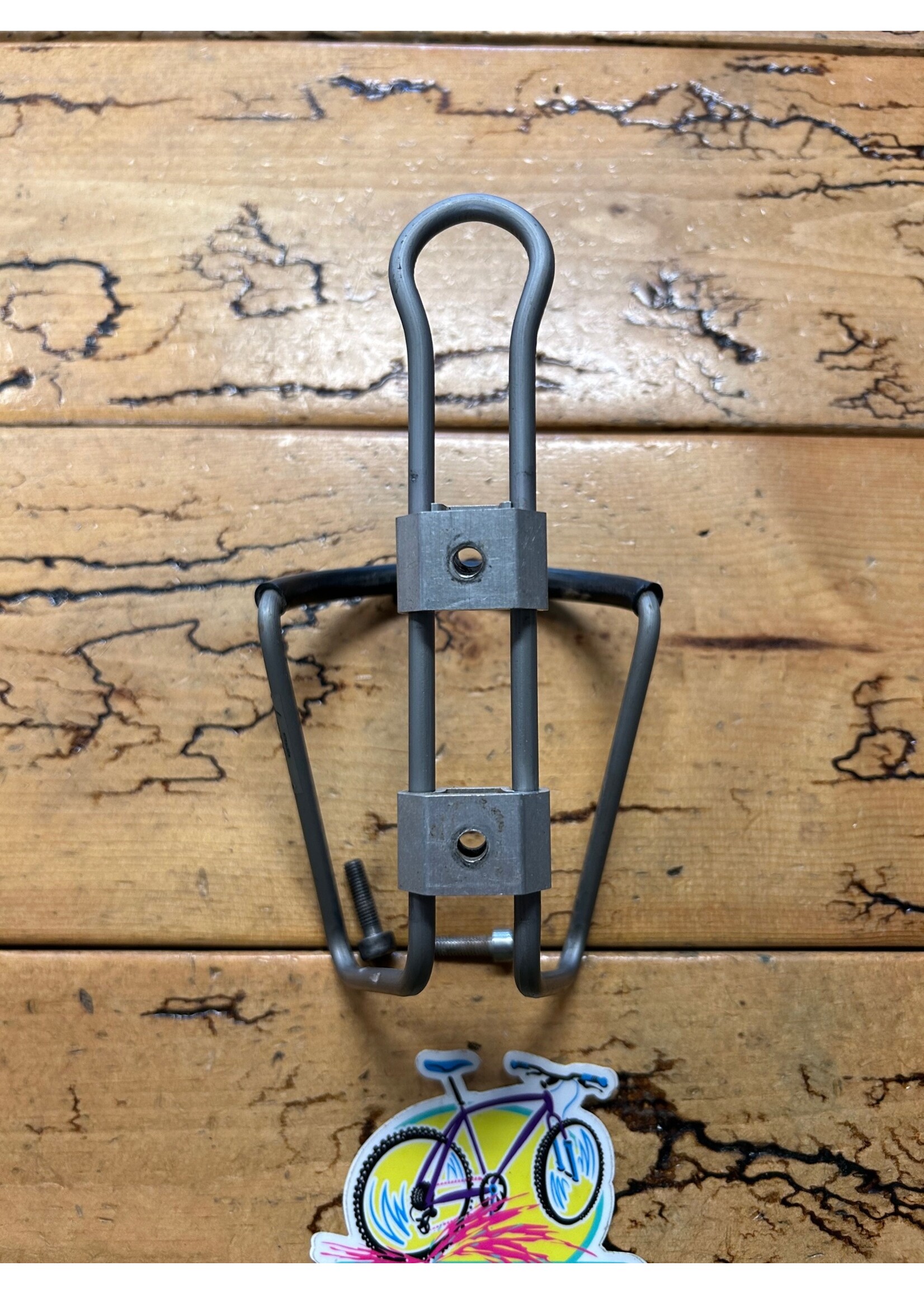 Velocity Velocity Gray Water Bottle Cage