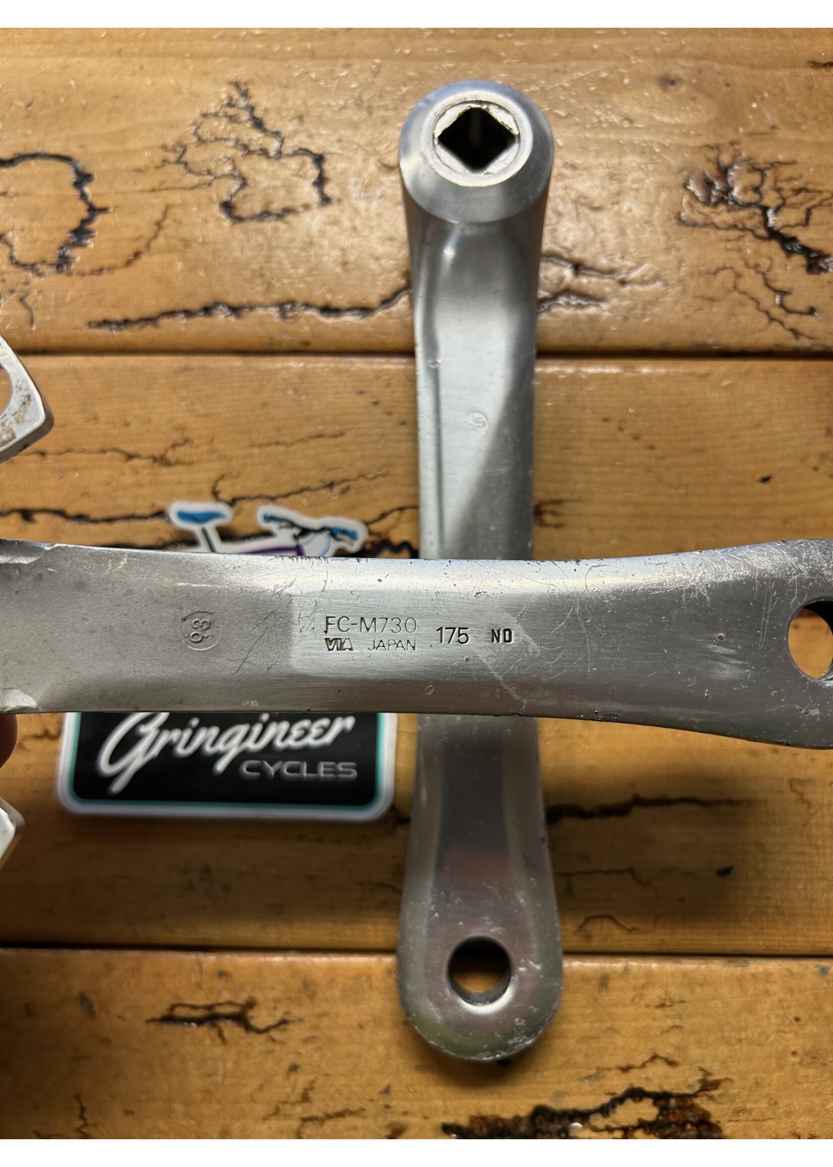Shimano Deore XT FC-M730 175mm Crankarms - Gringineer Cycles Shimano Deore XT FC-M730 175mm Crankarms - Gringineer Cycles