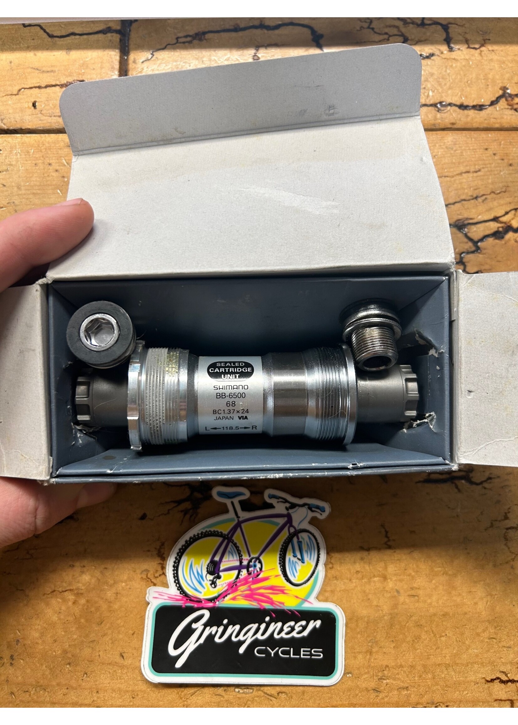 SHIMANO Shimano Ultegra BB-6500 118.5mm Octalink V1 Bottom Bracket NOS