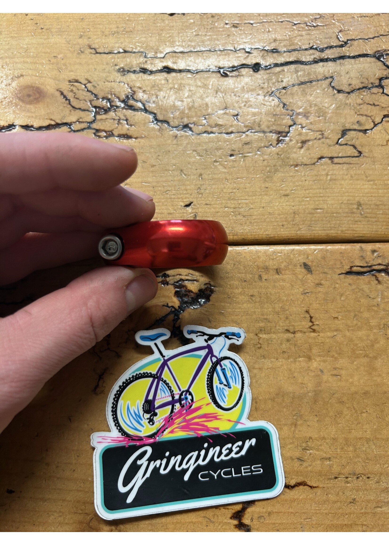 Salsa Salsa 35mm Red Lip Lock Seat Post Clamp