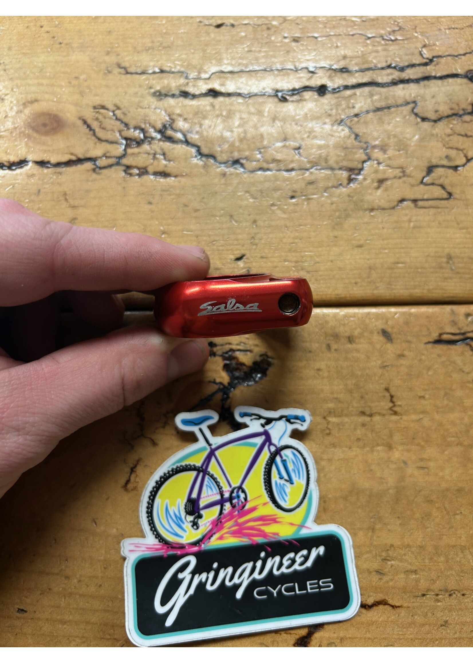 Salsa Salsa 35mm Red Lip Lock Seat Post Clamp