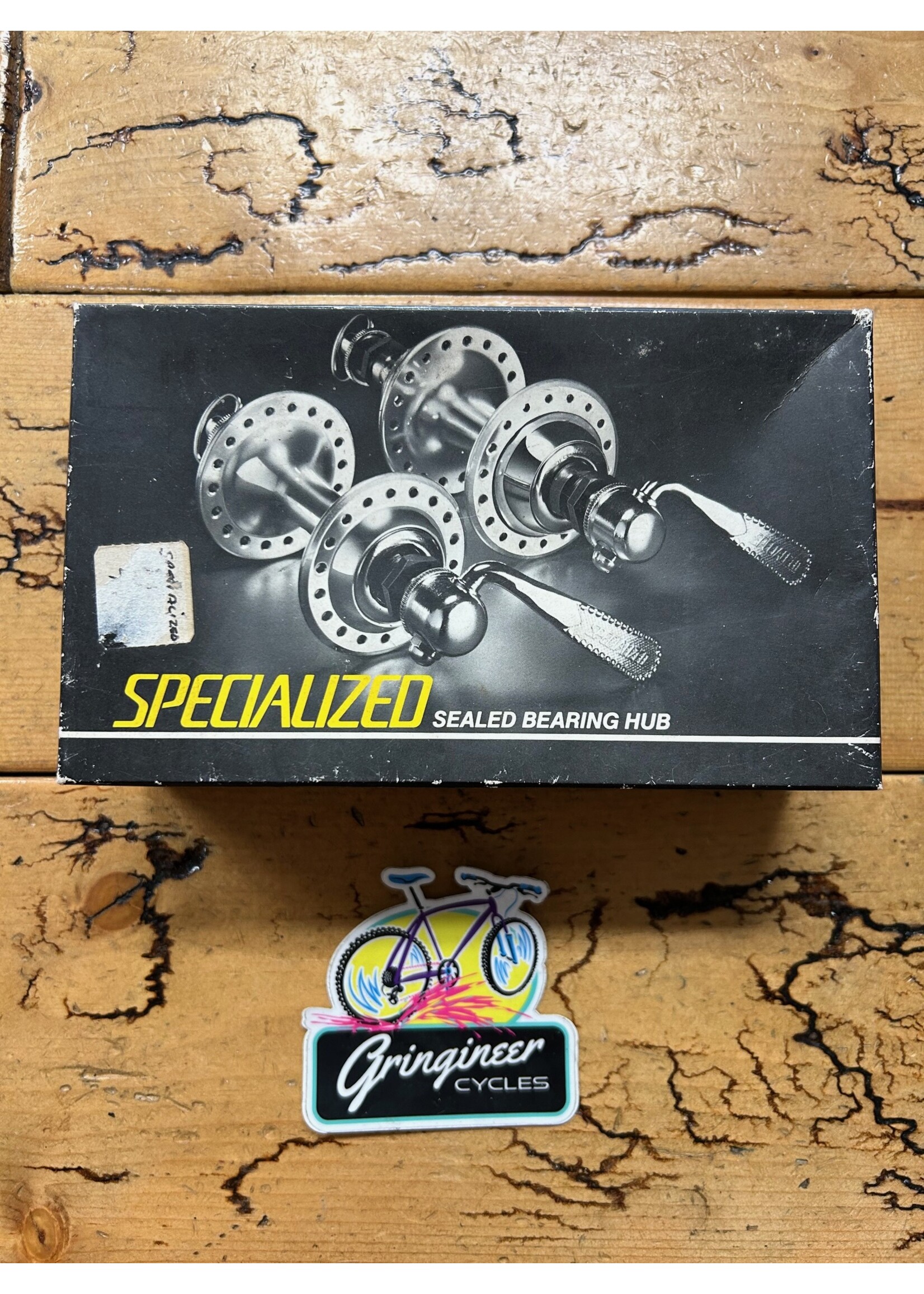Specialized Specialized Sealed Bearing Low Flange 126/100 32 Hole Hub Set NOS