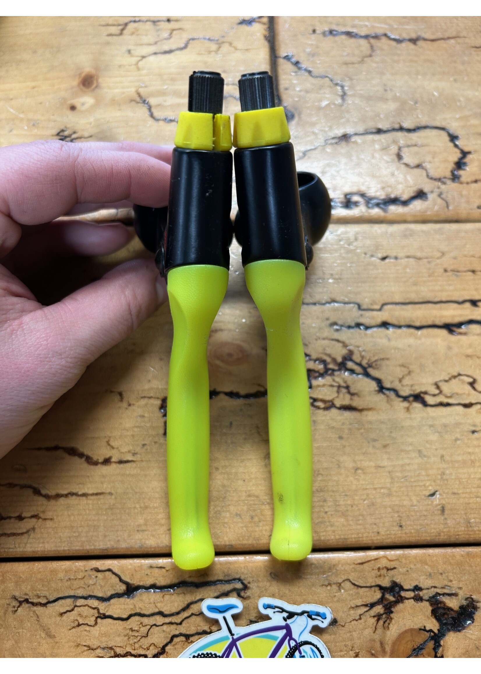 Suntour Suntour X-1 Short Stop Neon Day Glo Brake Levers