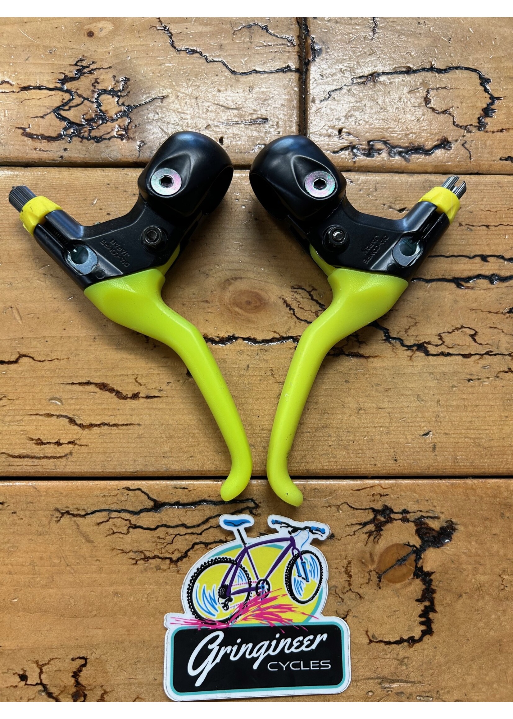 Suntour Suntour X-1 Short Stop Neon Day Glo Brake Levers