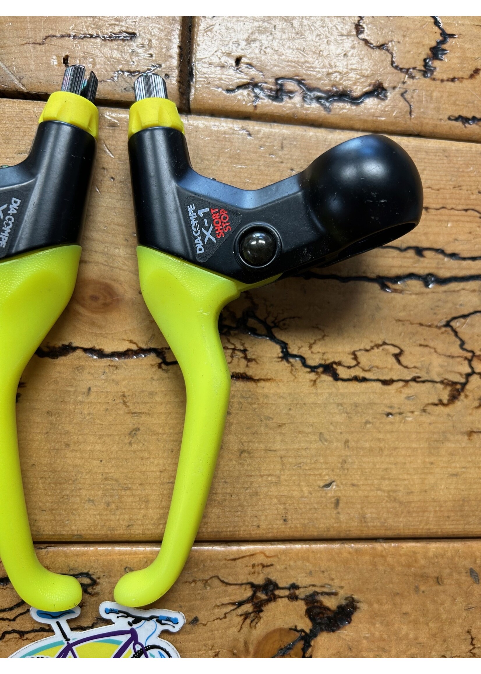 Suntour Suntour X-1 Short Stop Neon Day Glo Brake Levers