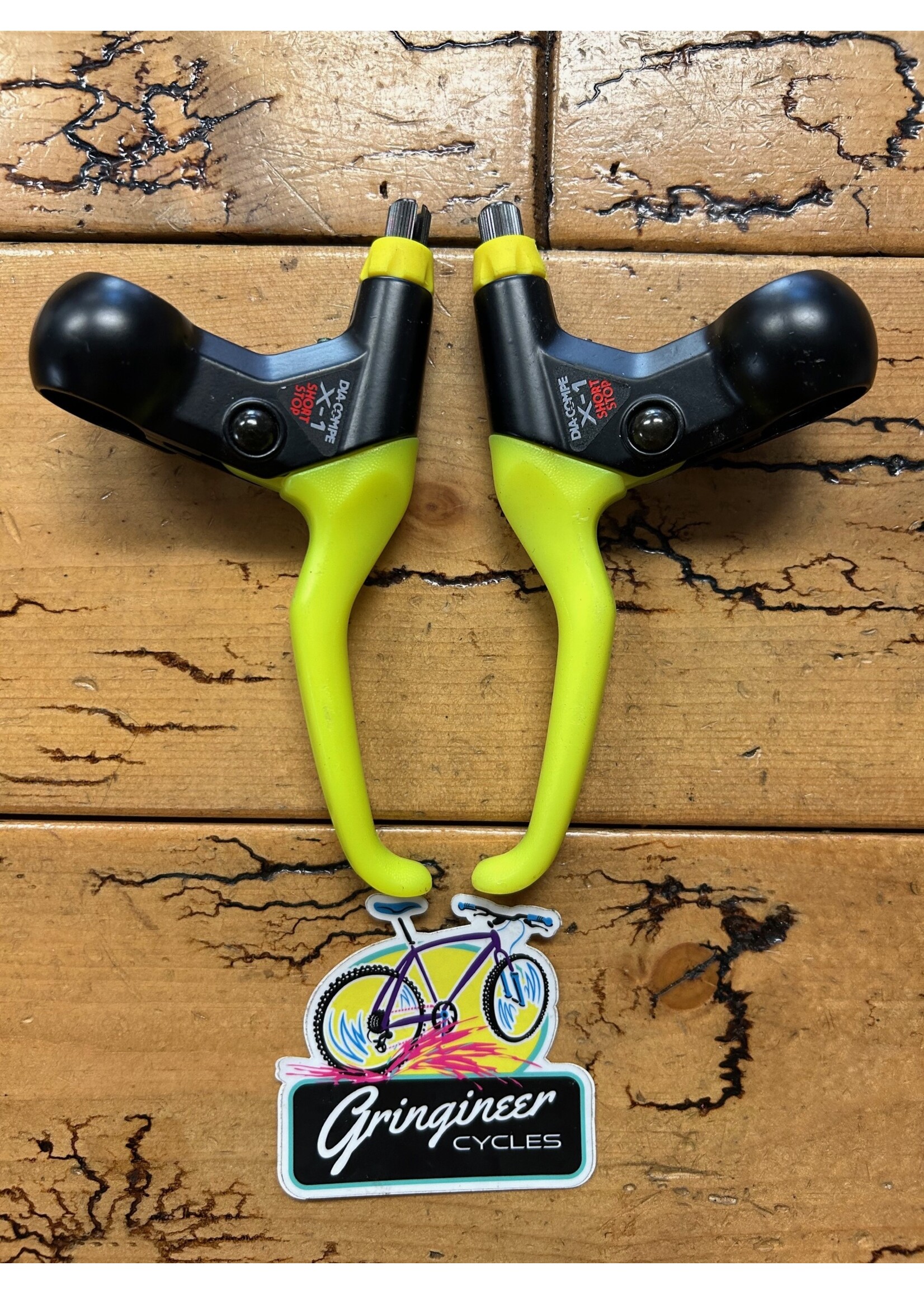 Suntour Suntour X-1 Short Stop Neon Day Glo Brake Levers