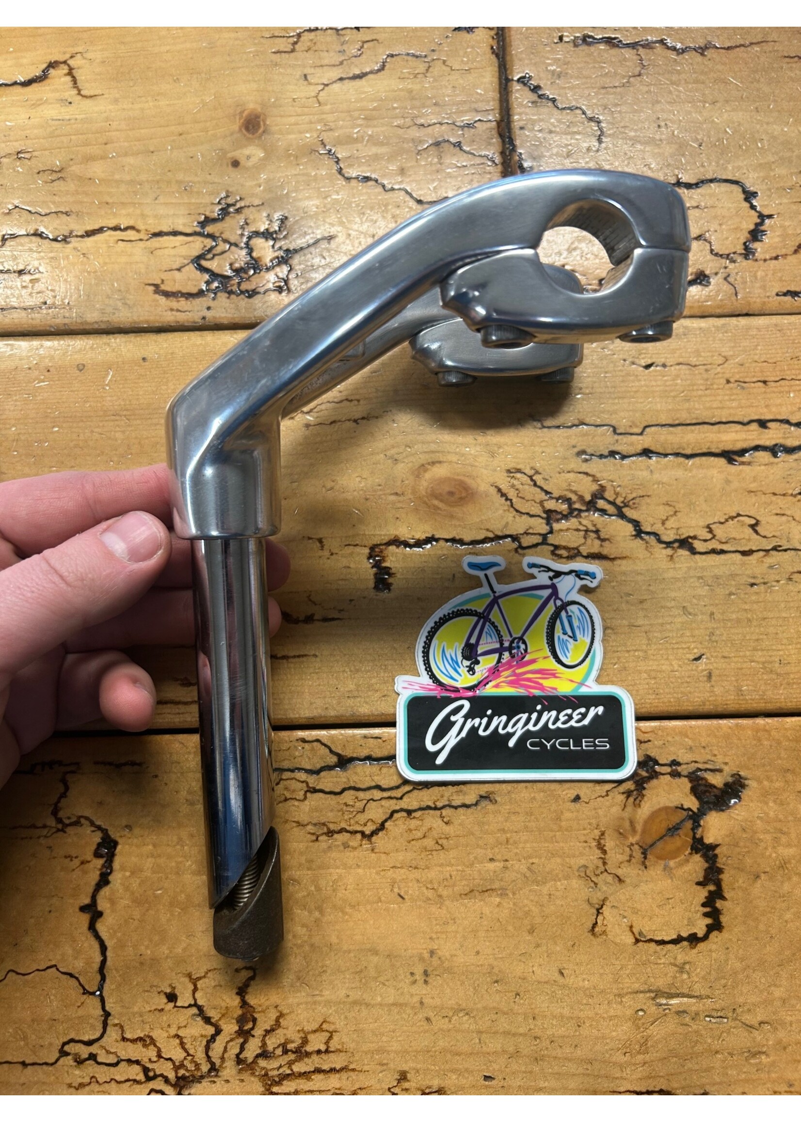 SR Sakae SR MTS-101 Silver Slingshot 21.1mm Quill Stem