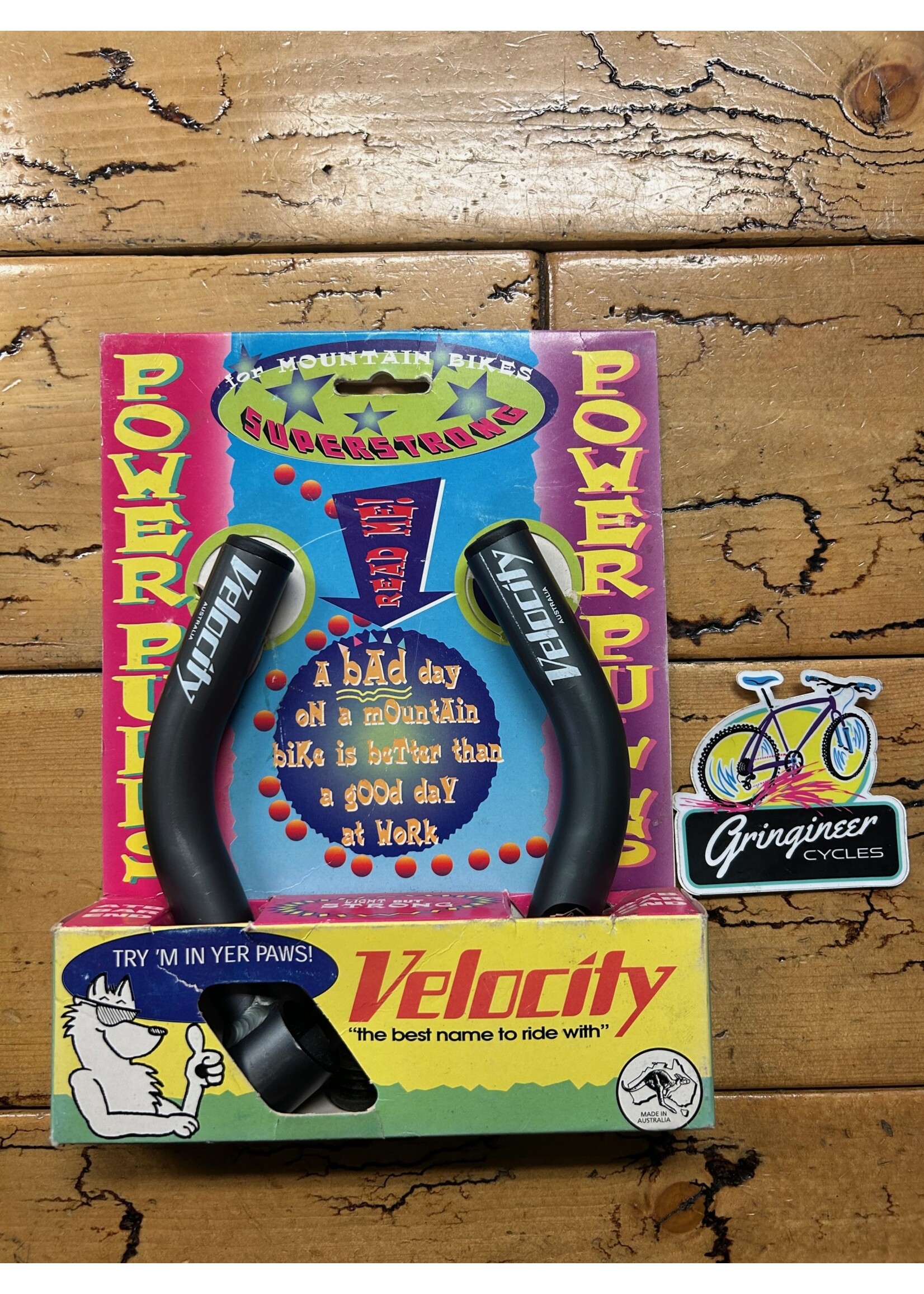 Velocity Velocity Power Pulls Gray Bar Ends NOS