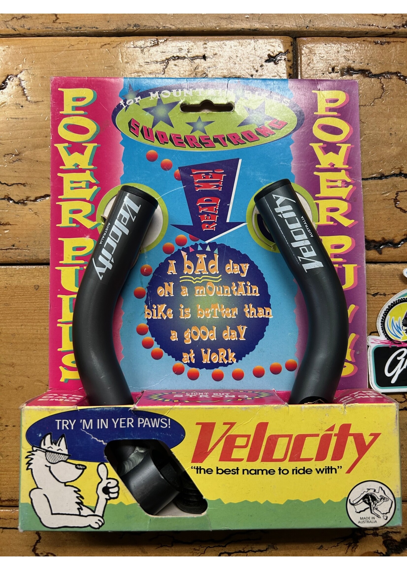 Velocity Velocity Power Pulls Gray Bar Ends NOS