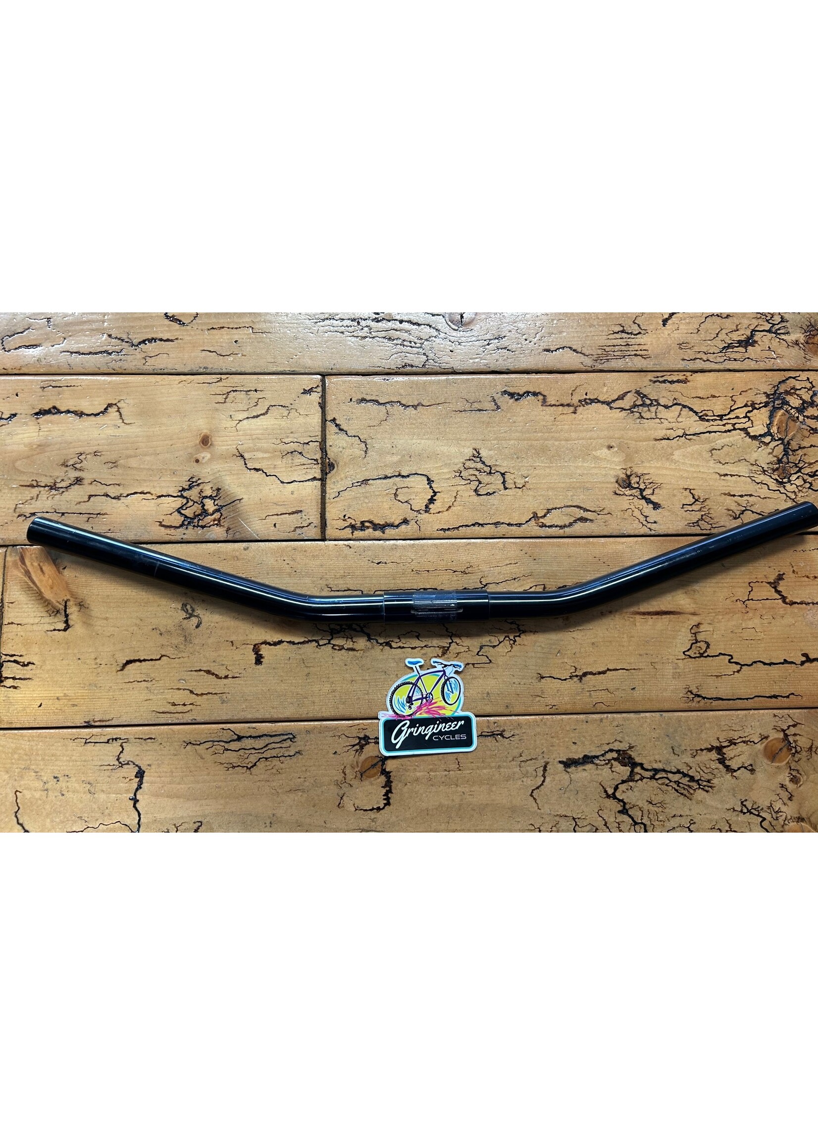 Nitto Nitto 610mm 25.4mm Black Swept Back Handlebar