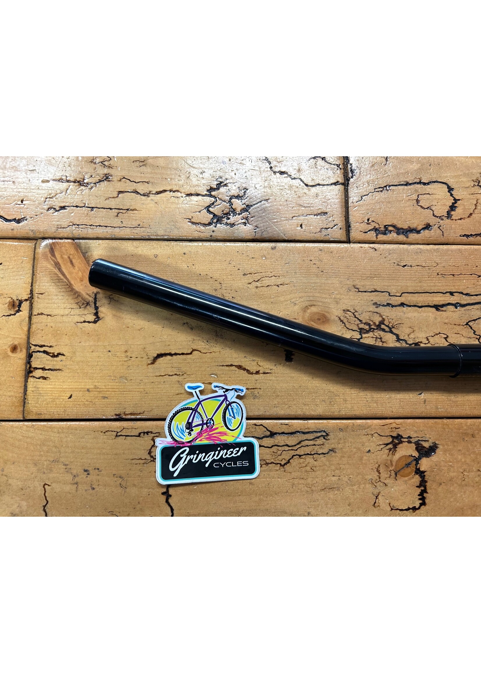 Nitto Nitto 610mm 25.4mm Black Swept Back Handlebar