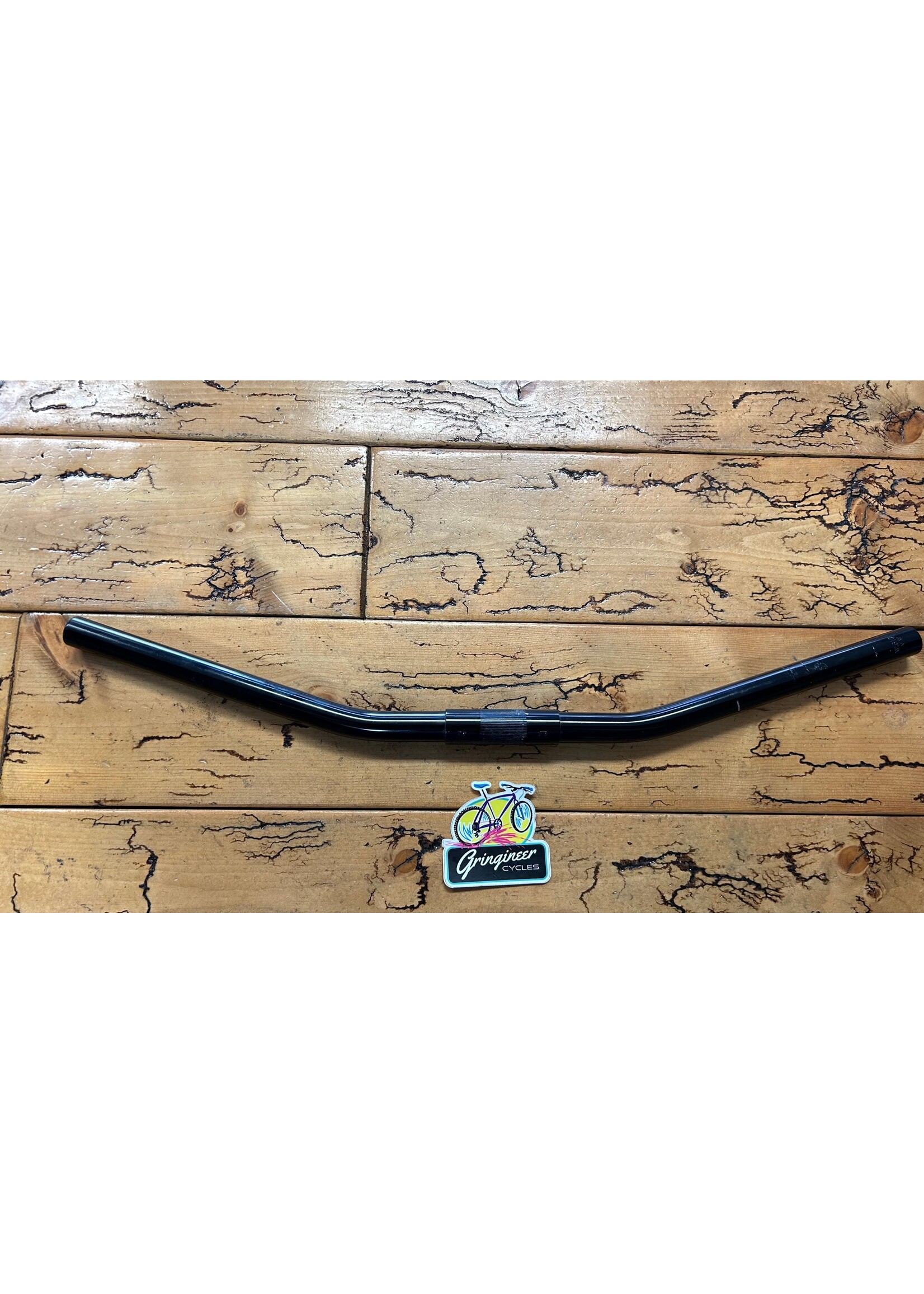 Nitto Nitto 610mm 25.4mm Black Swept Back Handlebar