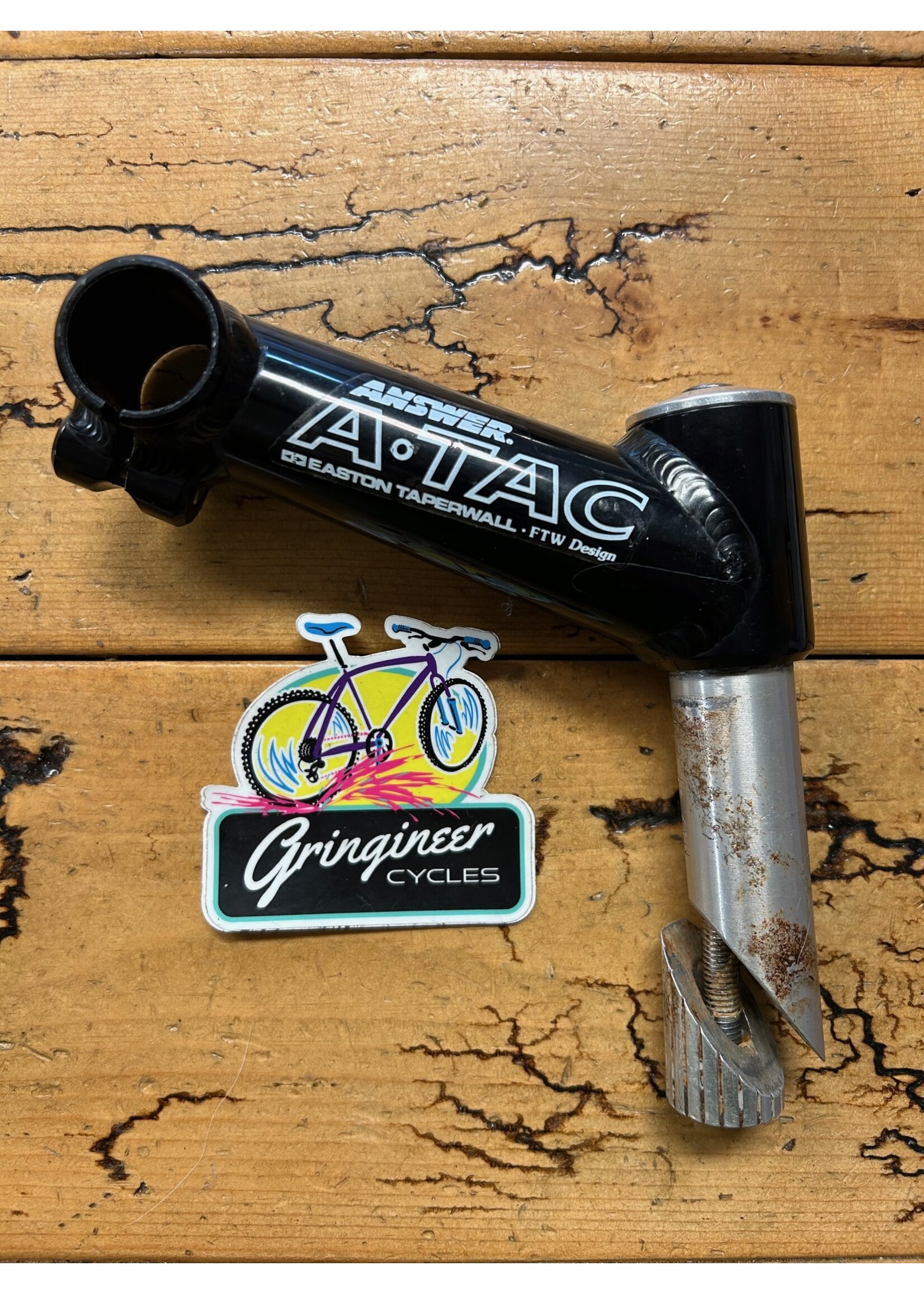 Answer Answer Atac Easton Taperwall 120mm 20 Degree 1 1/8 Quill Stem