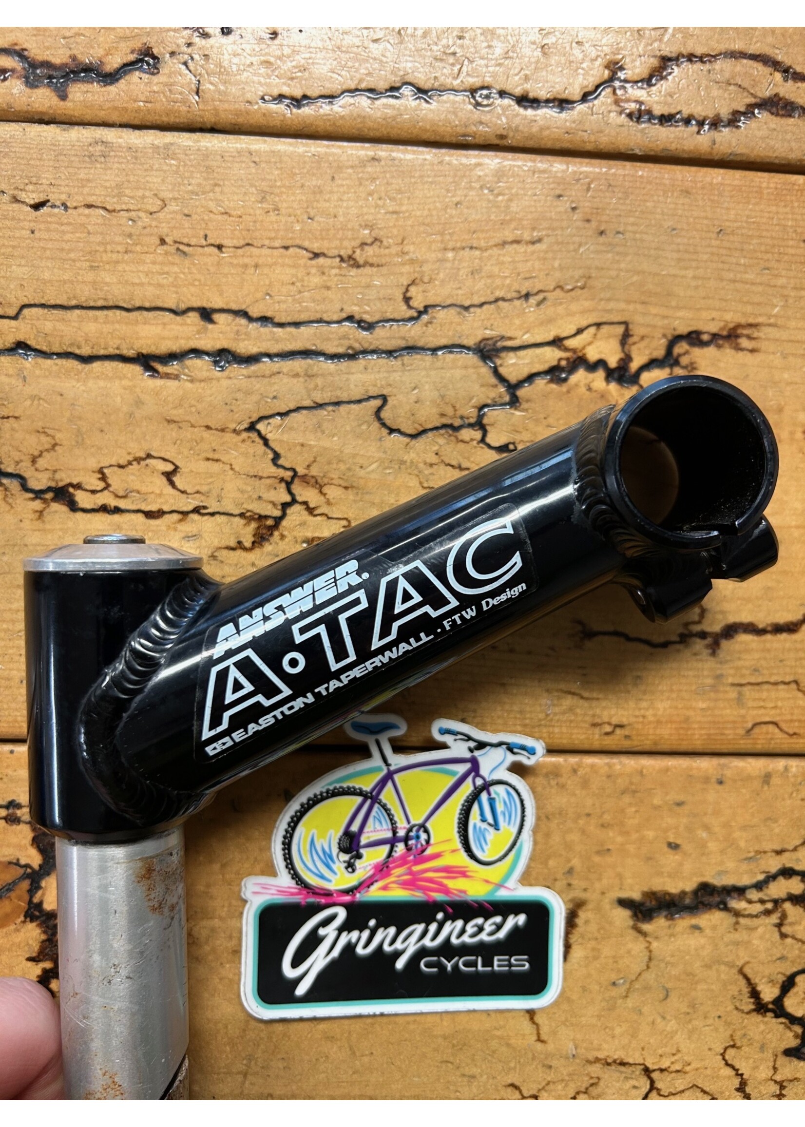Answer Answer Atac Easton Taperwall 120mm 20 Degree 1 1/8 Quill Stem
