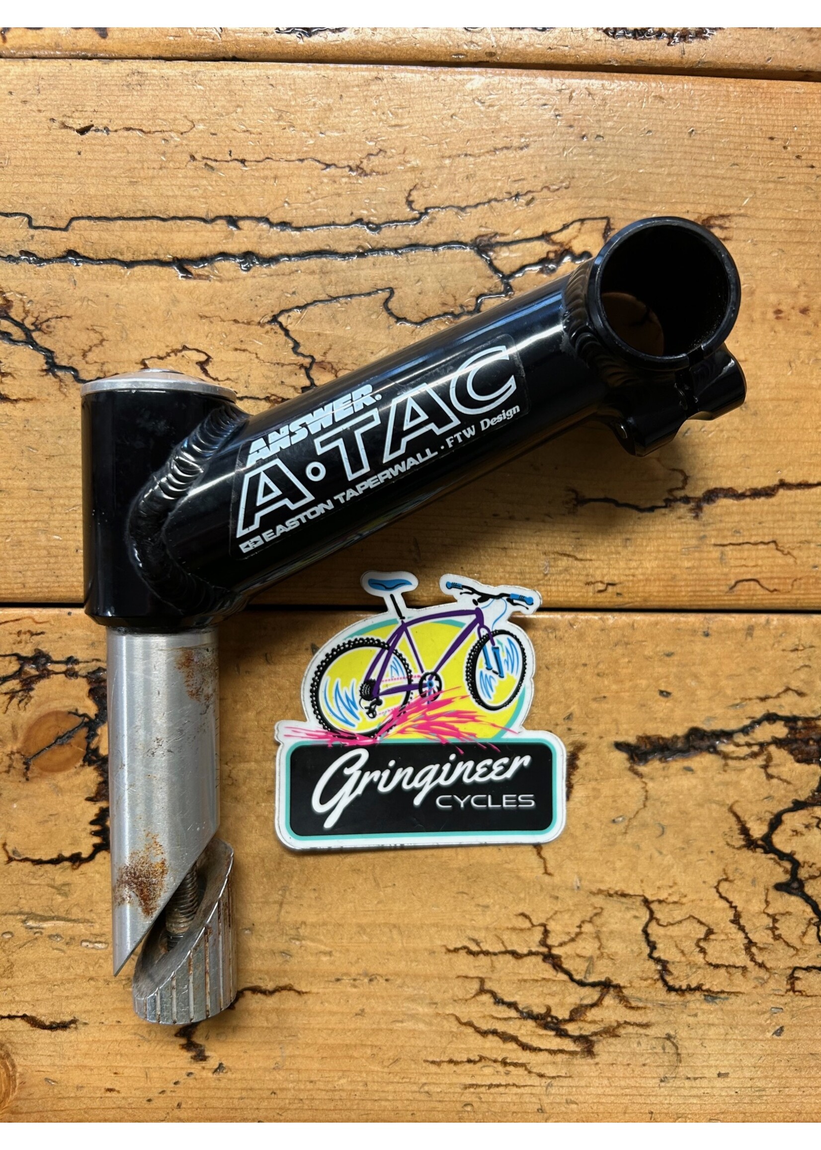 Answer Answer Atac Easton Taperwall 120mm 20 Degree 1 1/8 Quill Stem