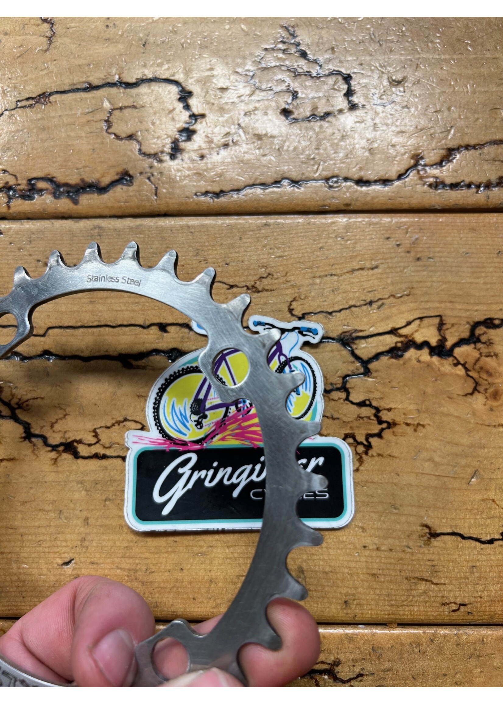 Surly Surly 32 Tooth 4 Bolt 104 BCD Stainless Steel Chainring