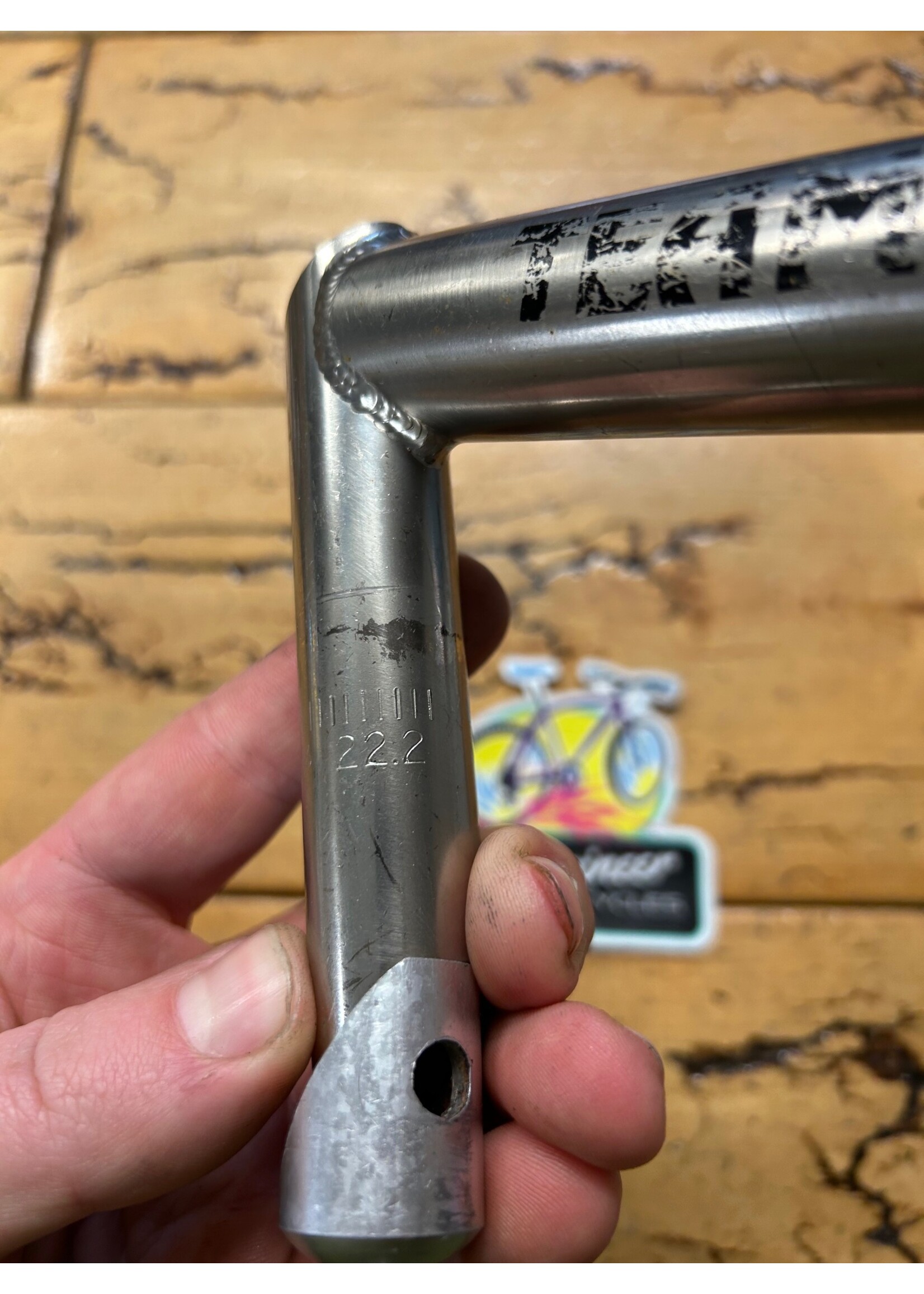 Team CR 130mm 1 Inch Steel 18 Degree Quill Stem