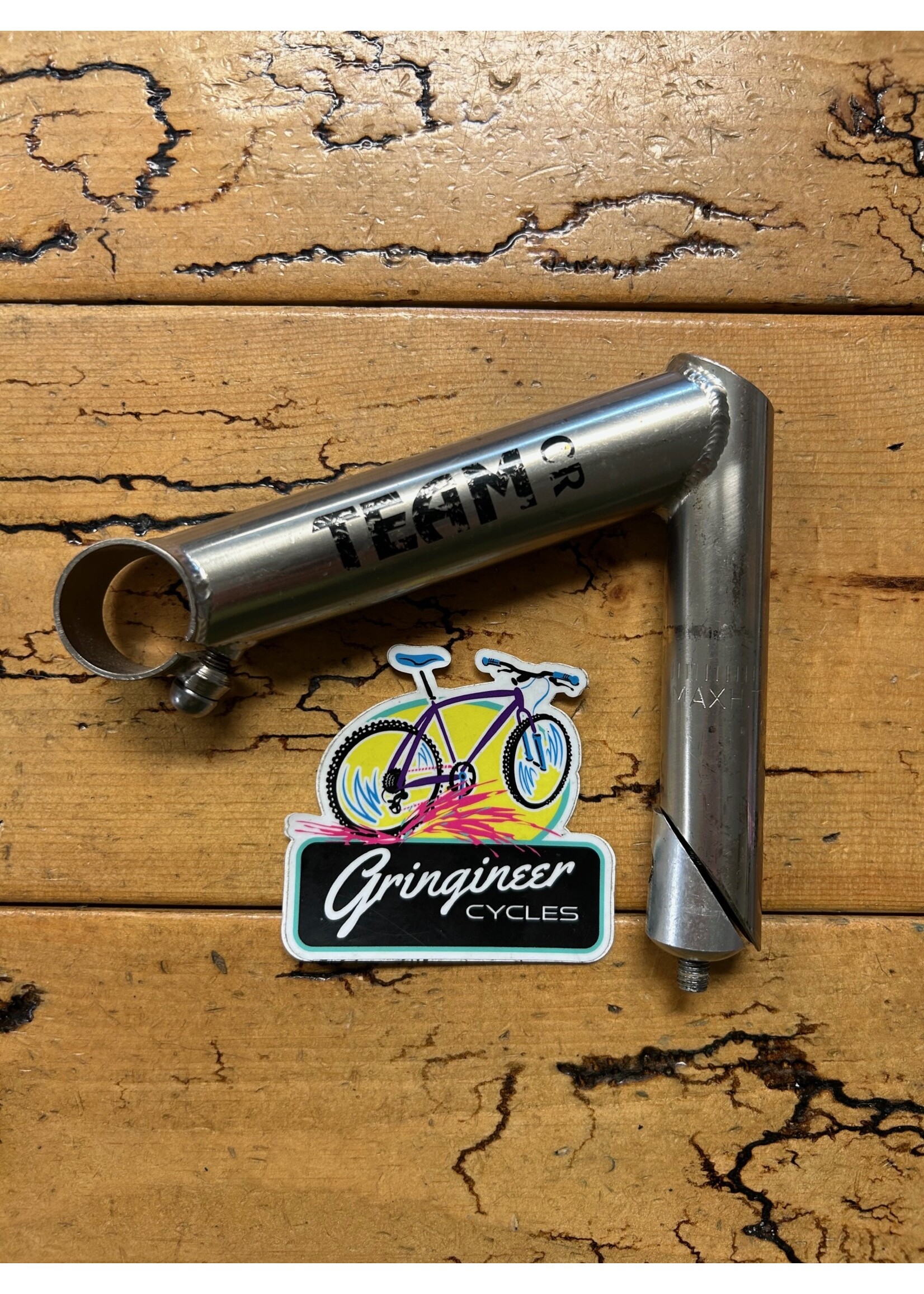 Team CR 130mm 1 Inch Steel 18 Degree Quill Stem