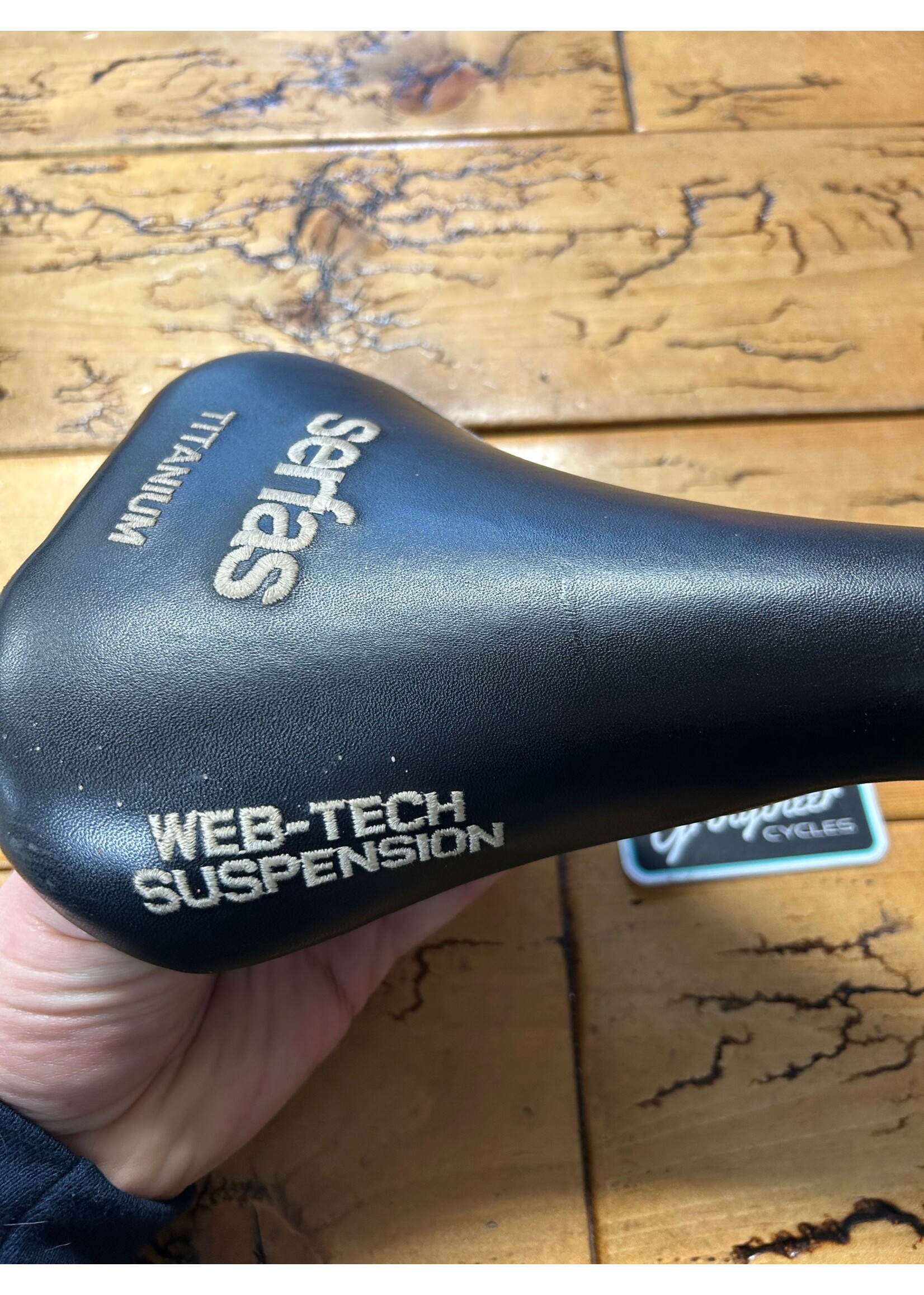 Serfas Serfas Dual Density Comfort Titanium Saddle