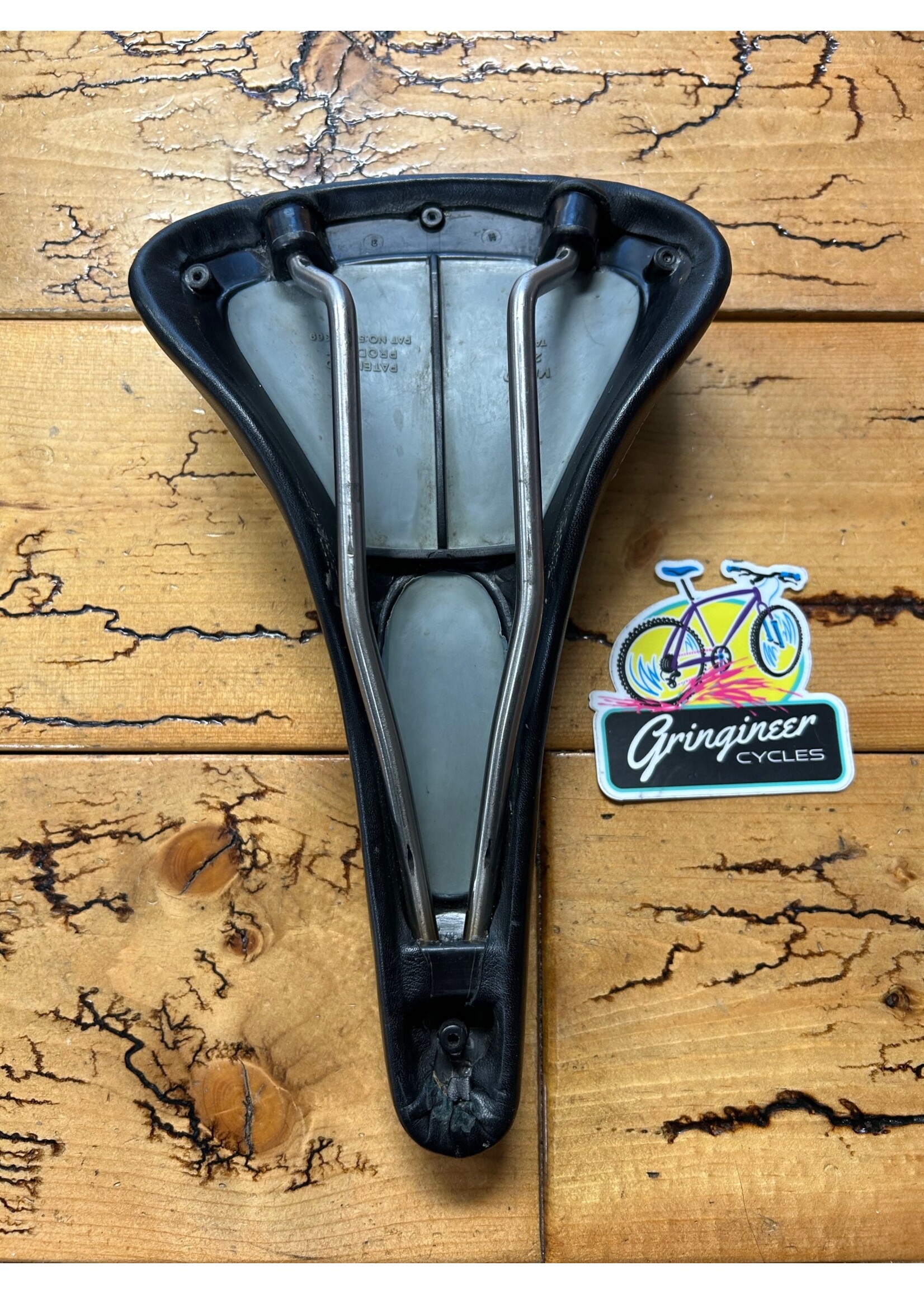 Serfas Serfas Dual Density Comfort Titanium Saddle
