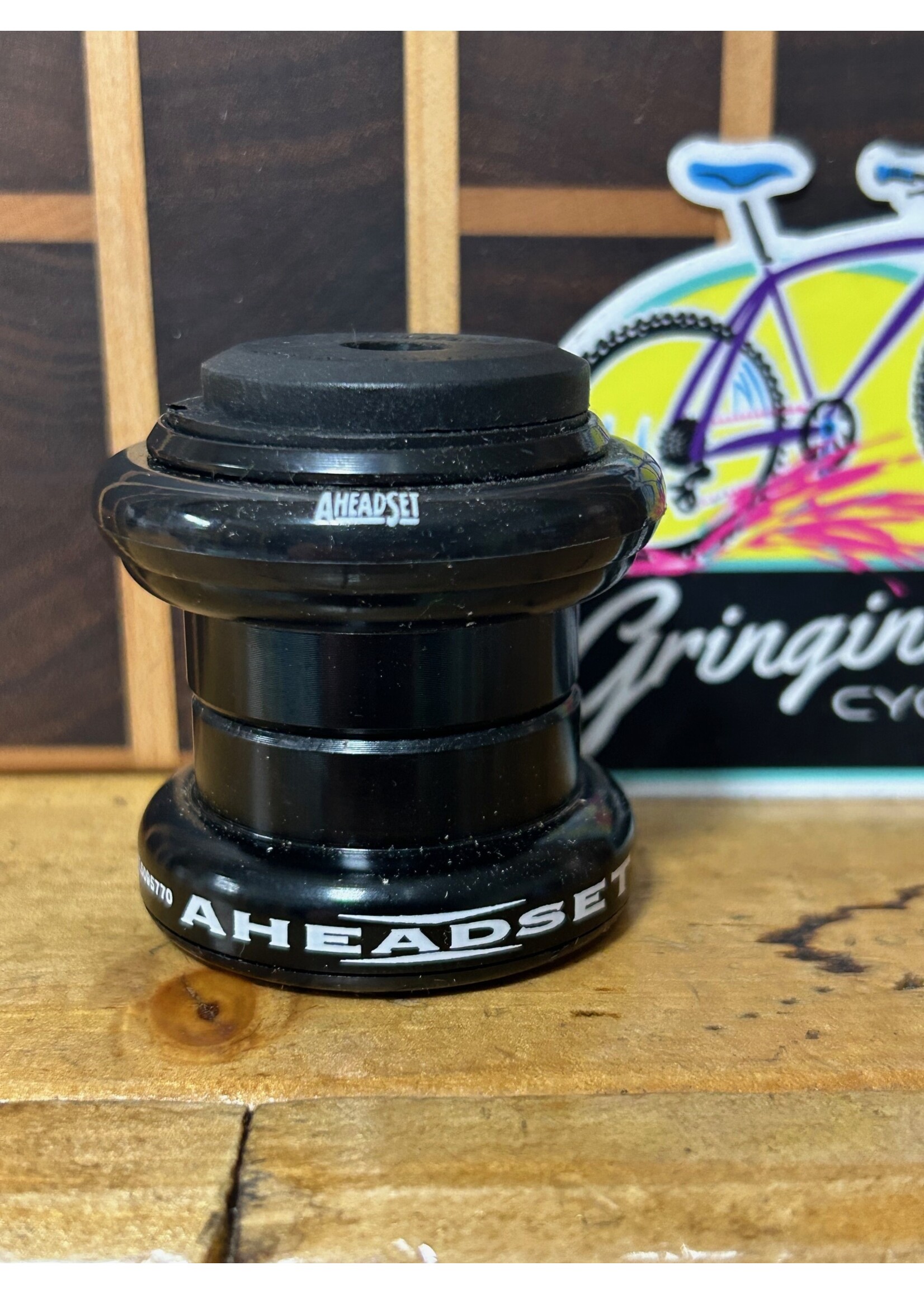 Aheadset AHeadset Kontak 94 SA Black 1 1/4 Inch Threadless Headset NOS