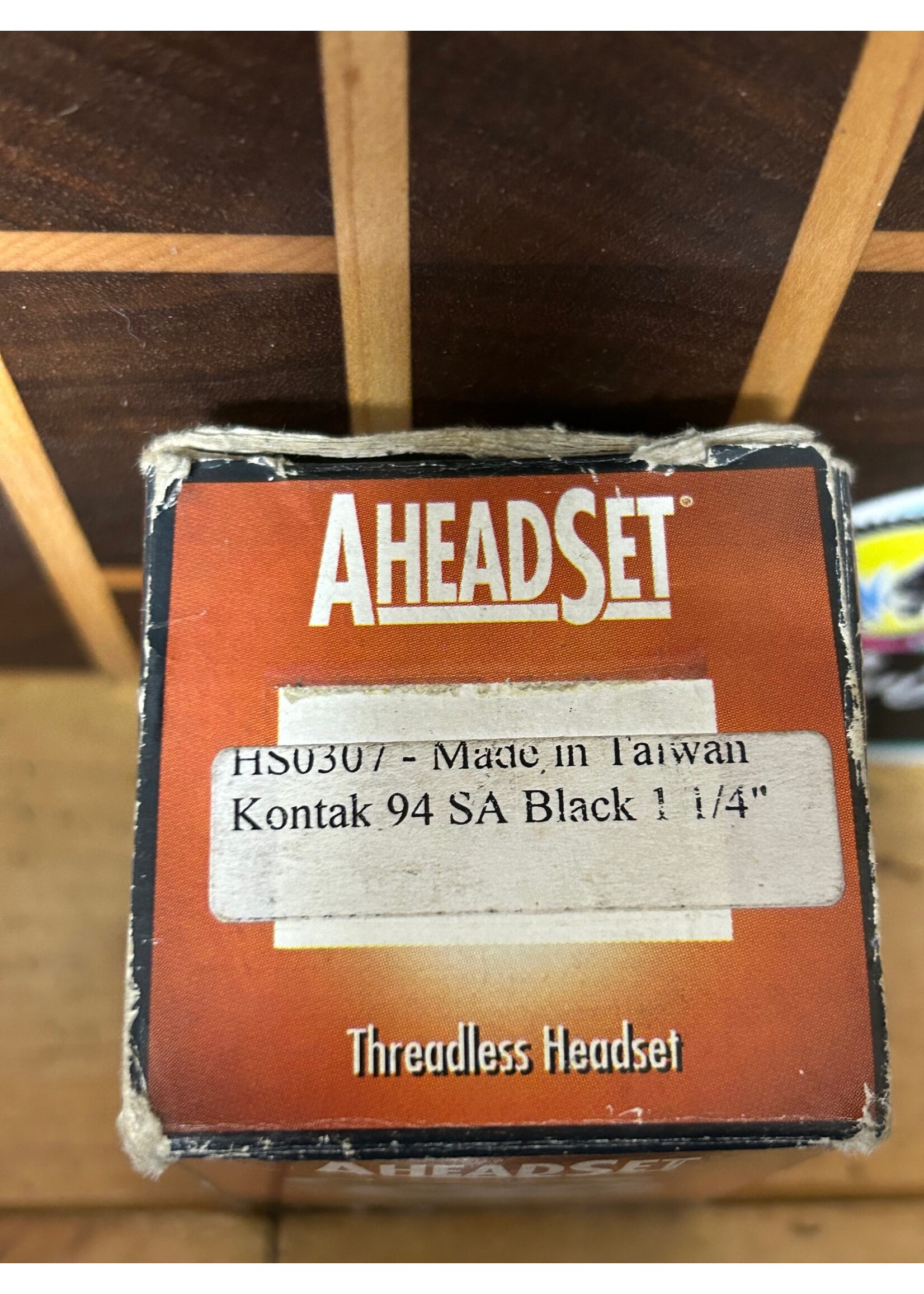 Aheadset AHeadset Kontak 94 SA Black 1 1/4 Inch Threadless Headset NOS
