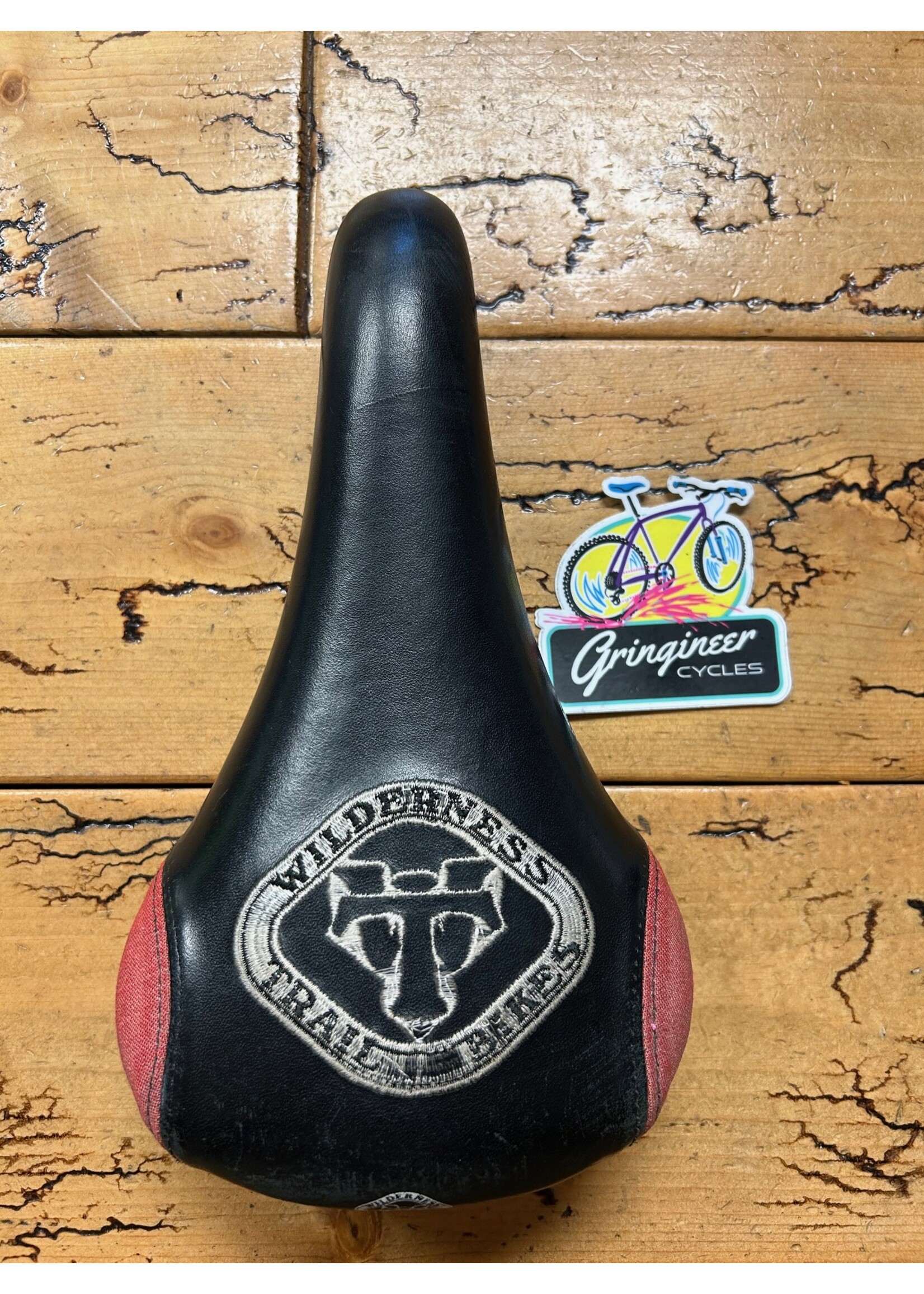 WTB WTB SST Black and Red Embroidered WTB Logo Saddle