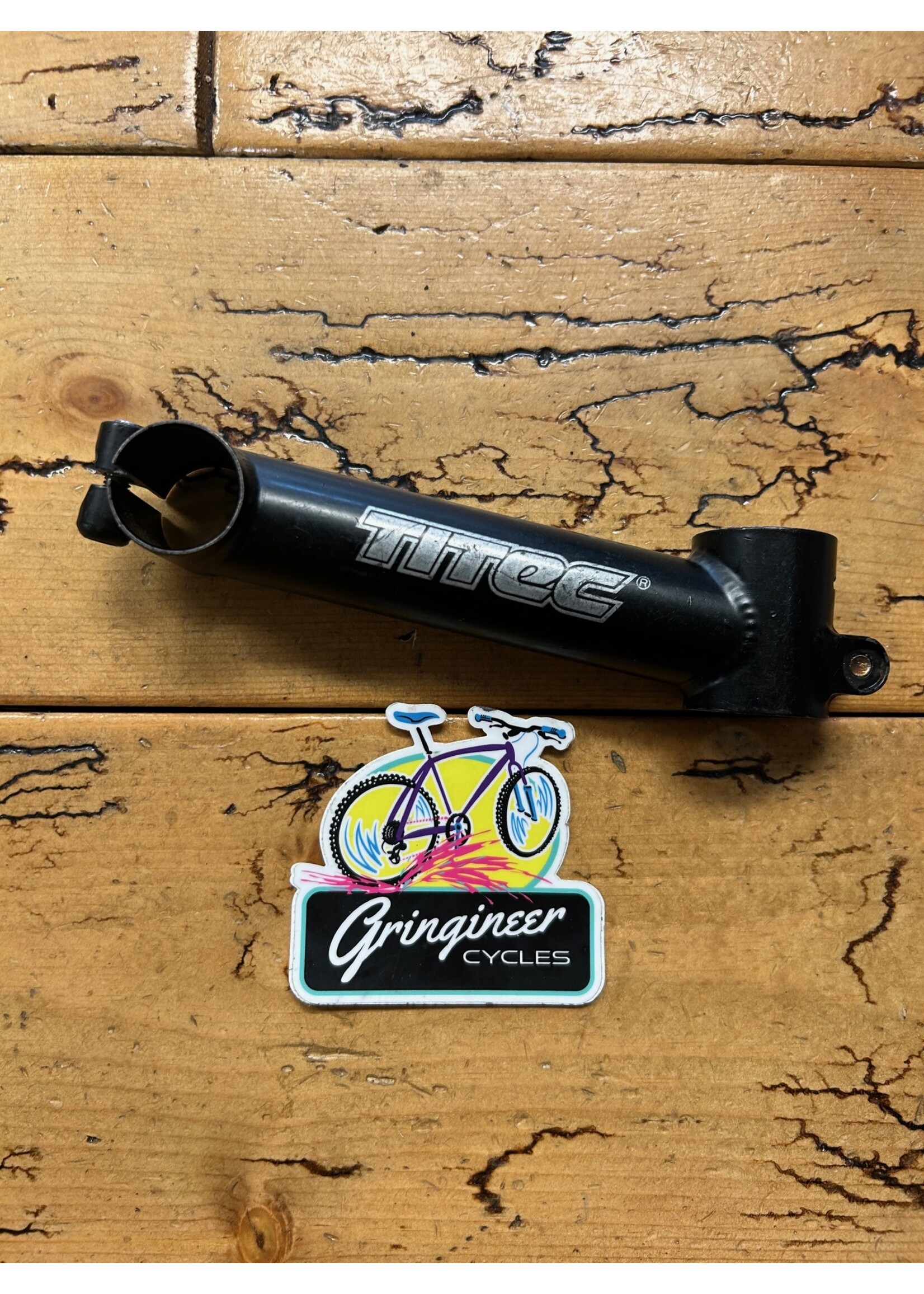 Titec Titec 130mm Steel 1 Inch 25.4mm 10 Degree Threadless Stem