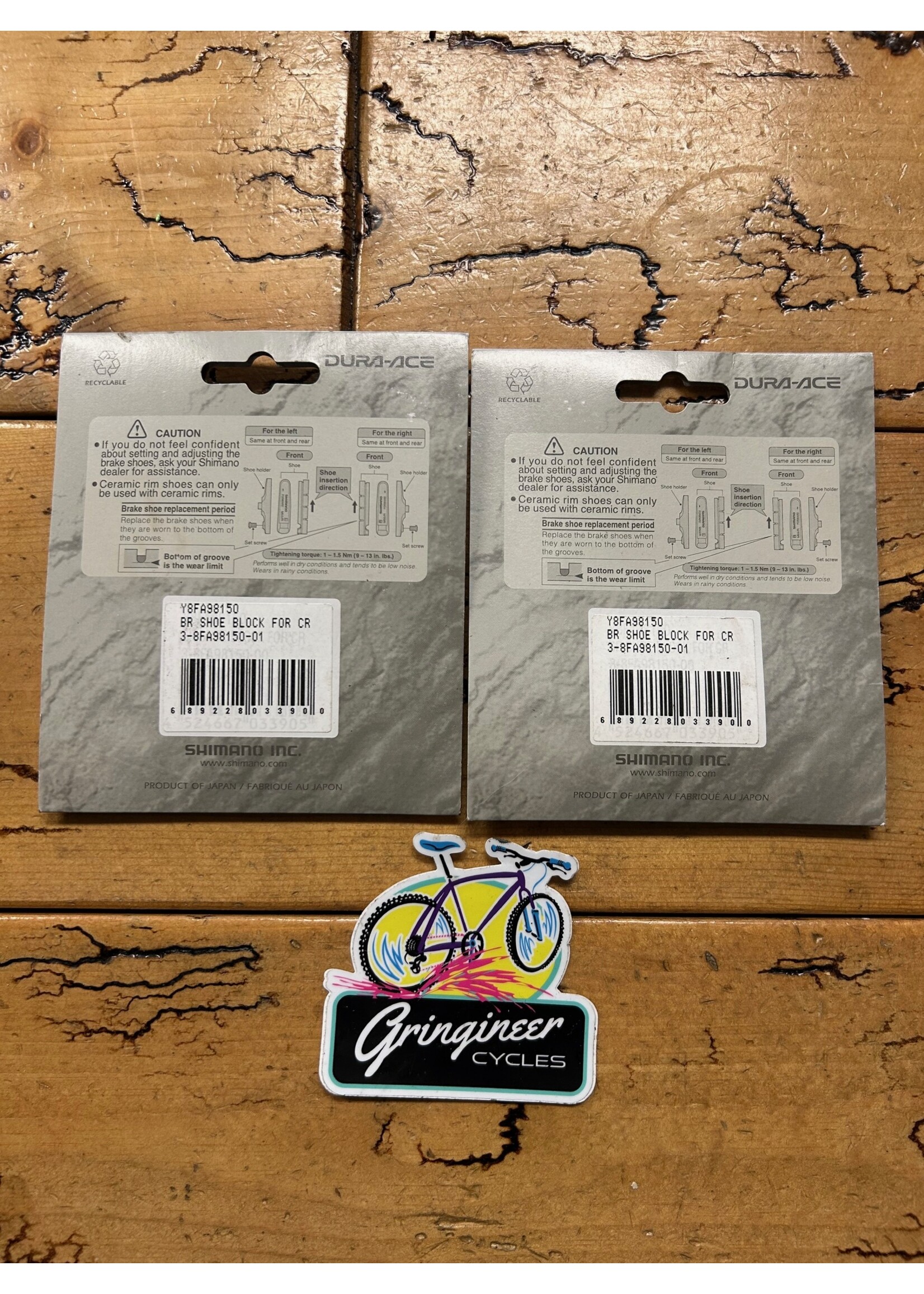 SHIMANO Shimano Dura Ace BR-7700 Ceramic Brake Pads Set Of 4
