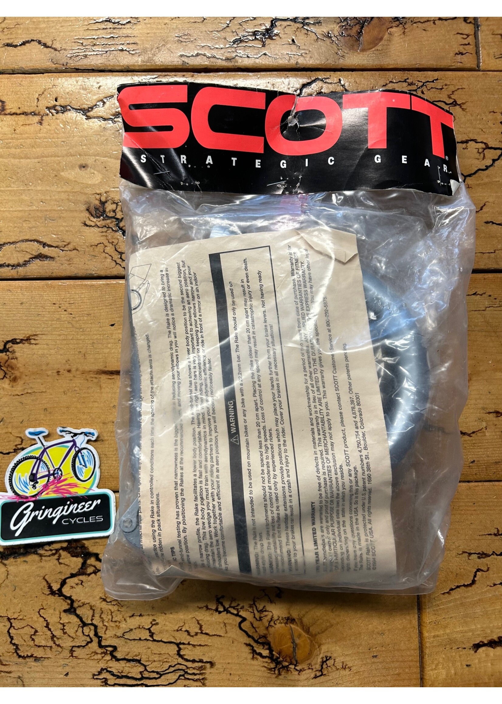 Scott Scott Rake Drop In Drop Bar Extensions NOS