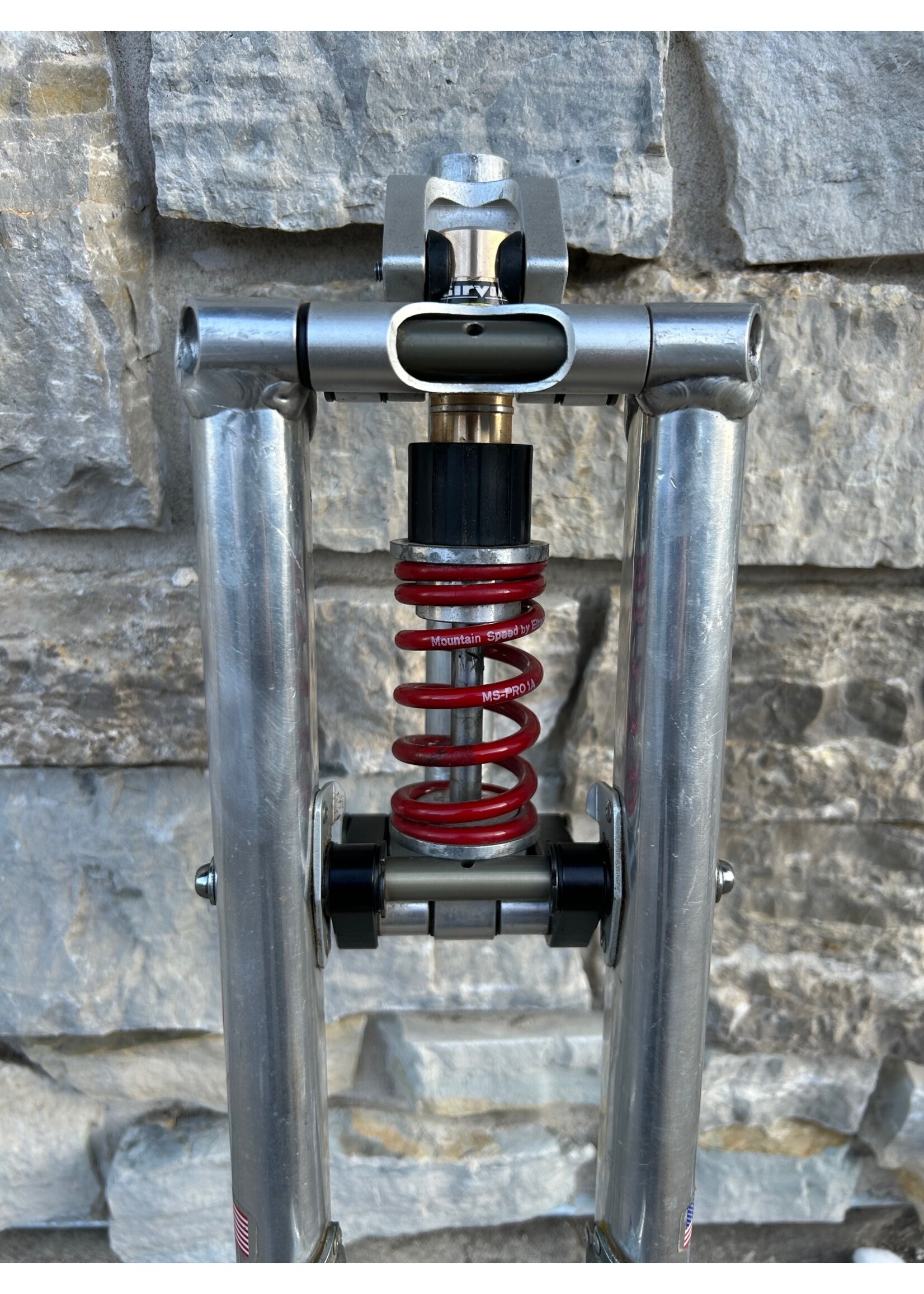 Girvin Girvin Polished Coil Suspension Fork
