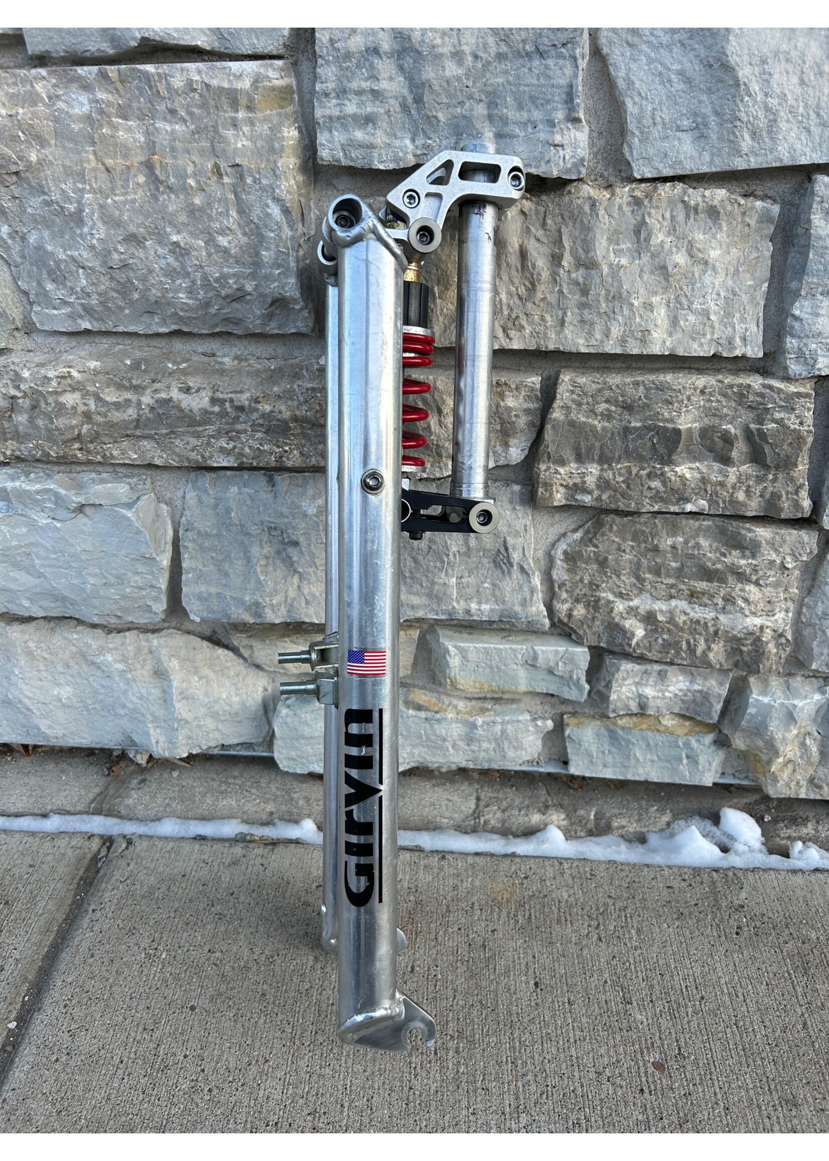 Girvin Girvin Polished Coil Suspension Fork