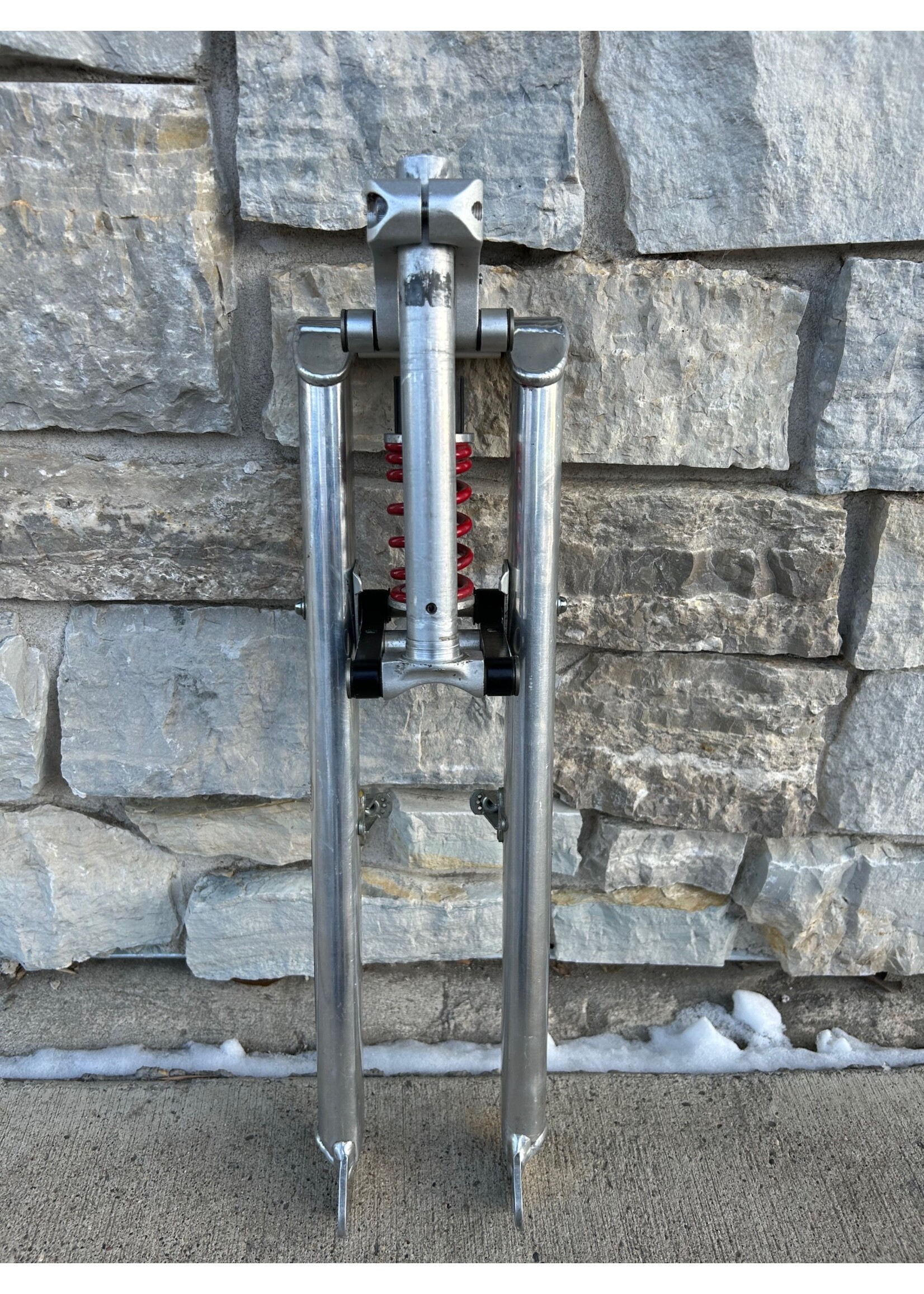 Girvin Girvin Polished Coil Suspension Fork