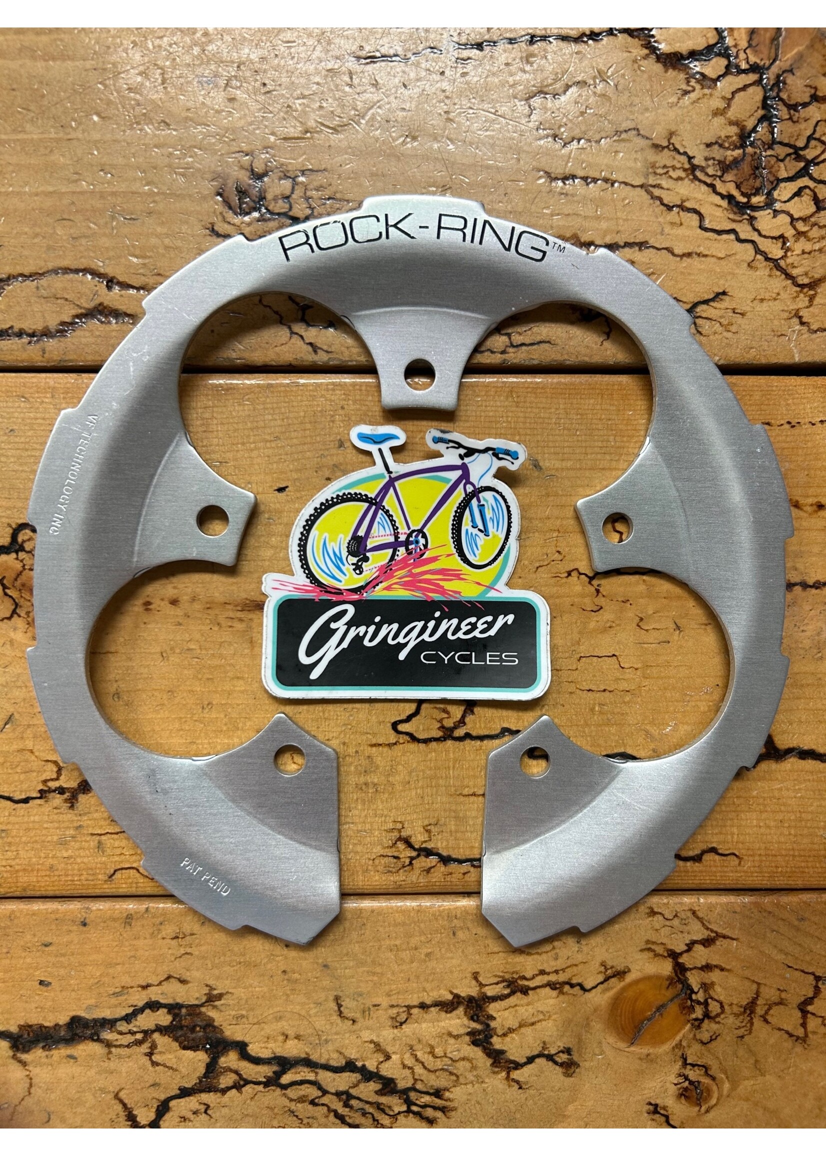 Girvin Girvin Silver Rock Ring 5 Bolt  110 BCD Bash Guard