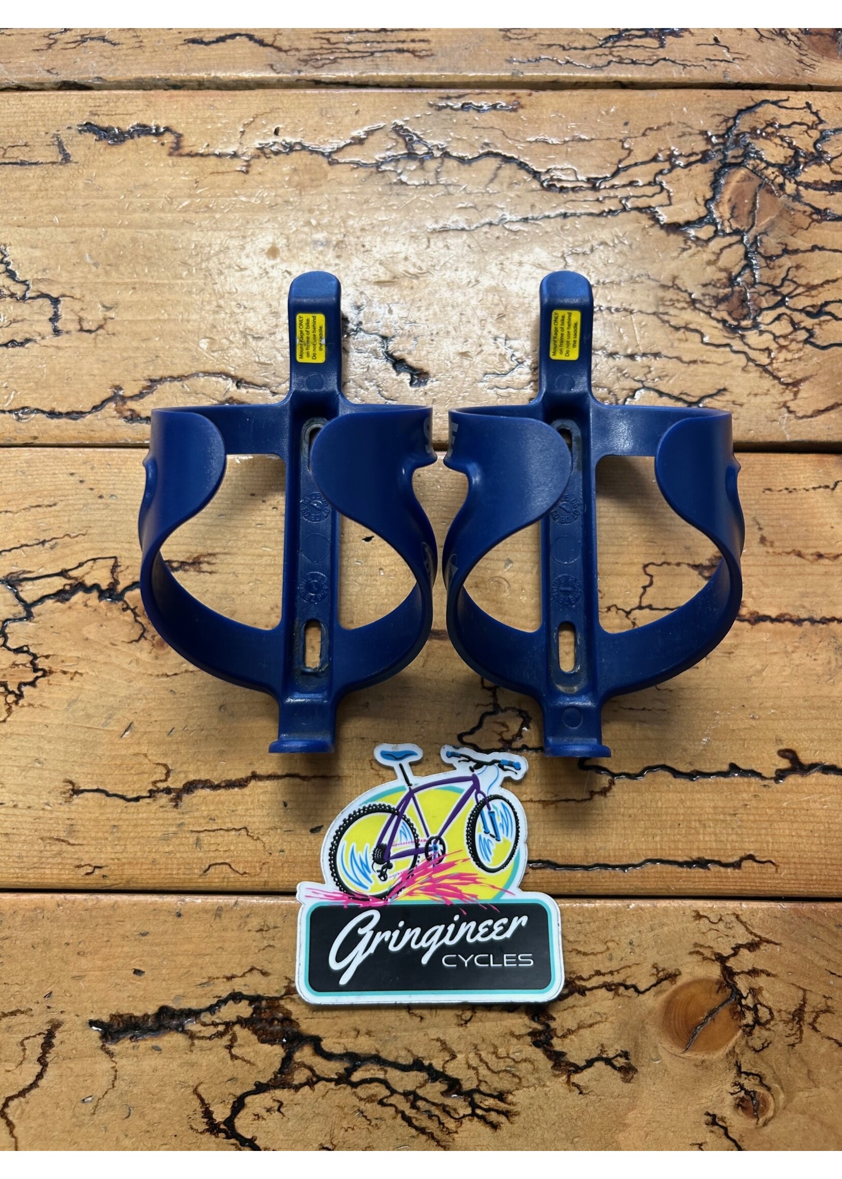 Profile Design Profile Design Stryke Blue Water Bottle Cages Pair