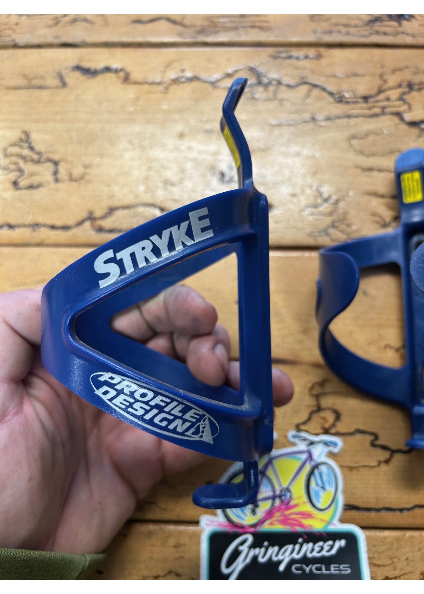 Profile Design Profile Design Stryke Blue Water Bottle Cages Pair