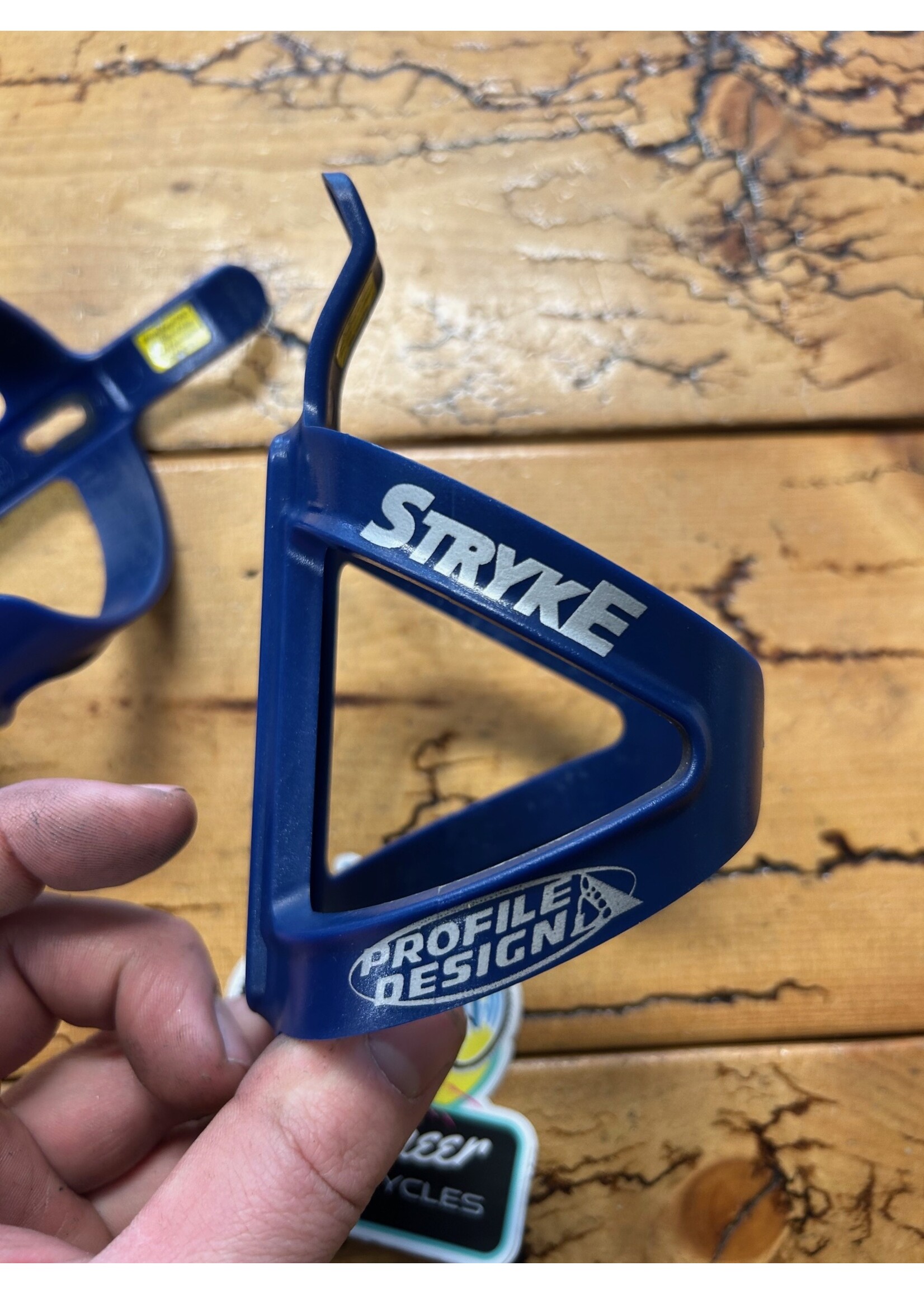 Profile Design Profile Design Stryke Blue Water Bottle Cages Pair