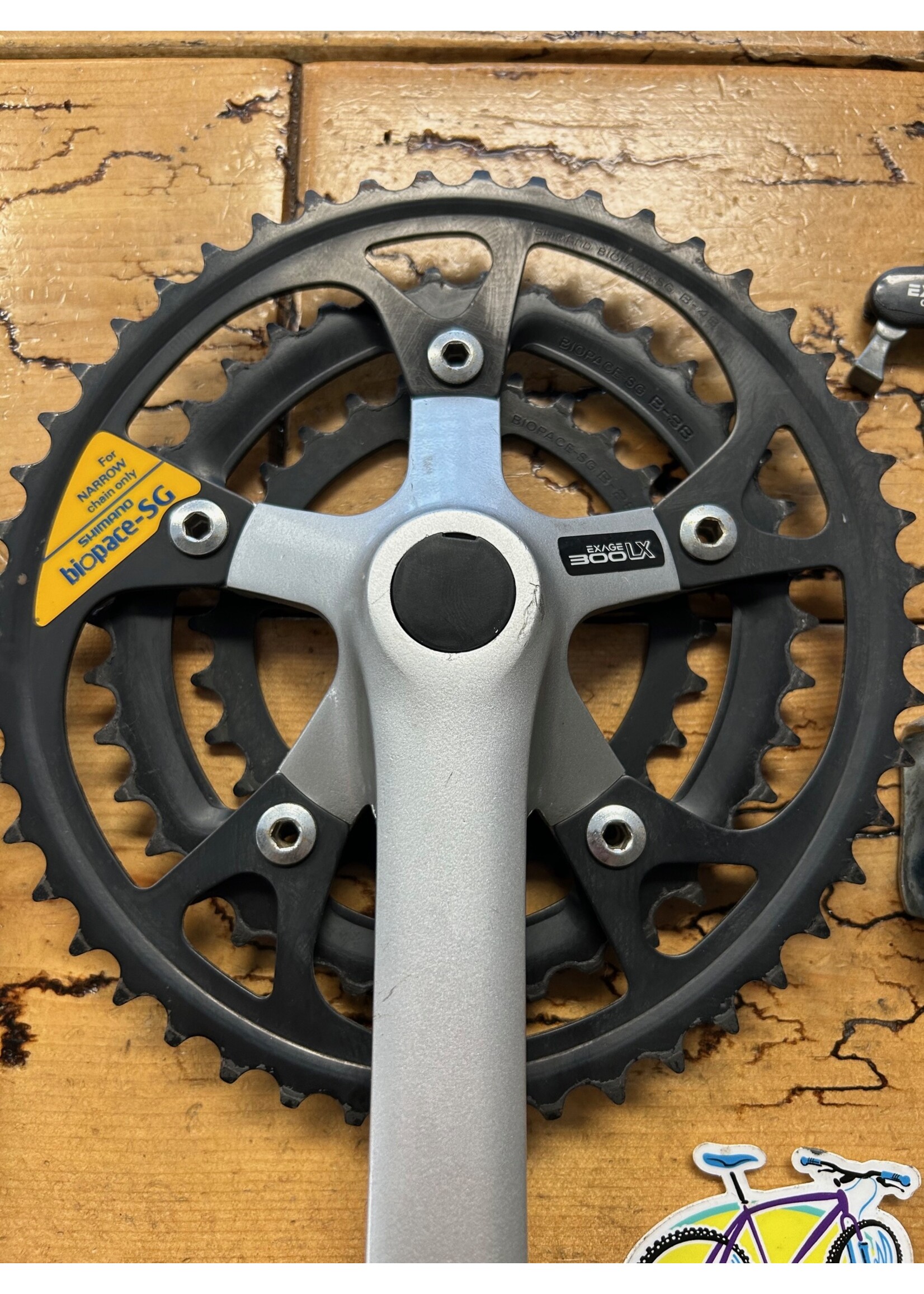 SHIMANO Shimano Exage Mini Group Crankset, FD, RD, 1 Brake