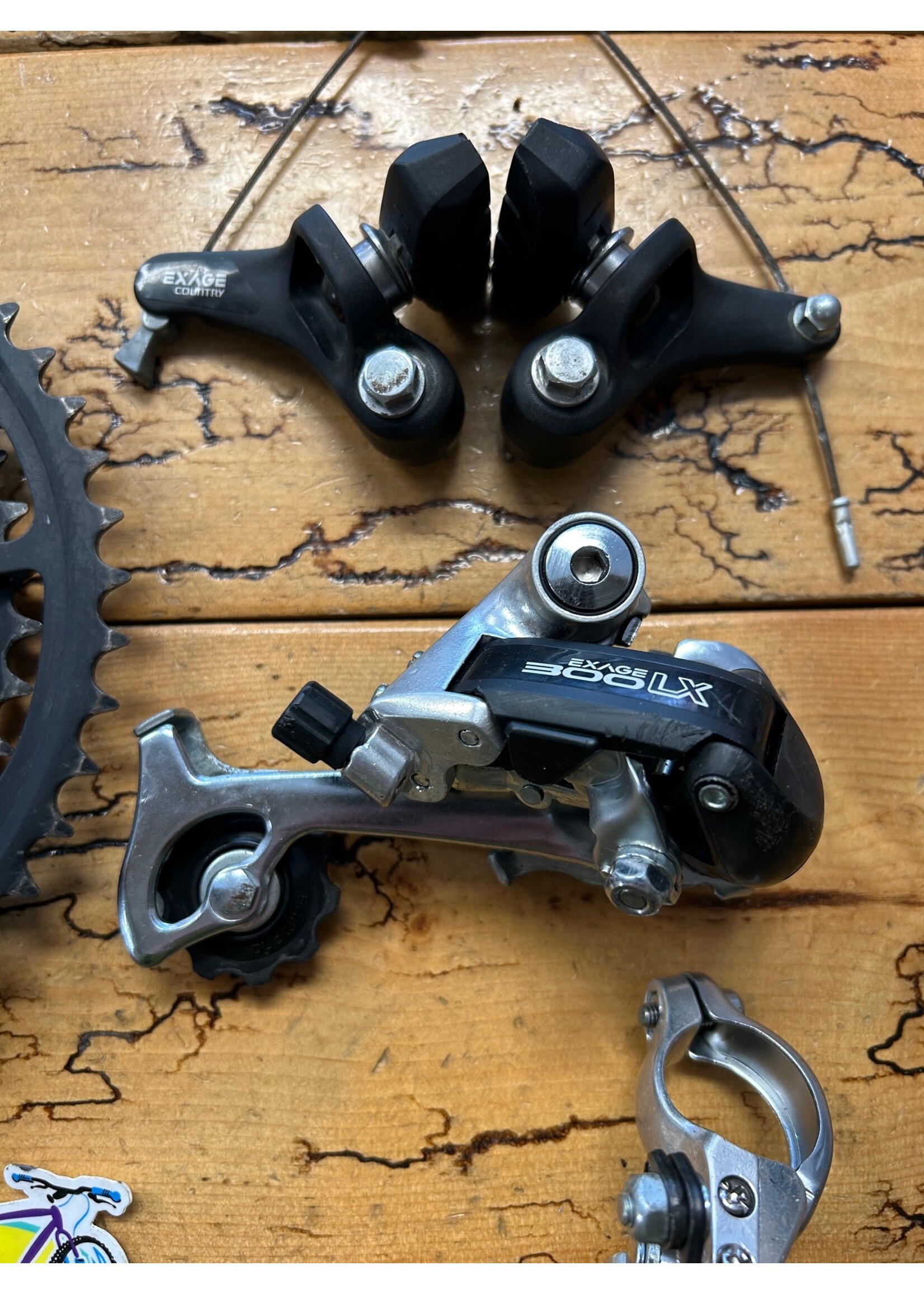 SHIMANO Shimano Exage Mini Group Crankset, FD, RD, 1 Brake