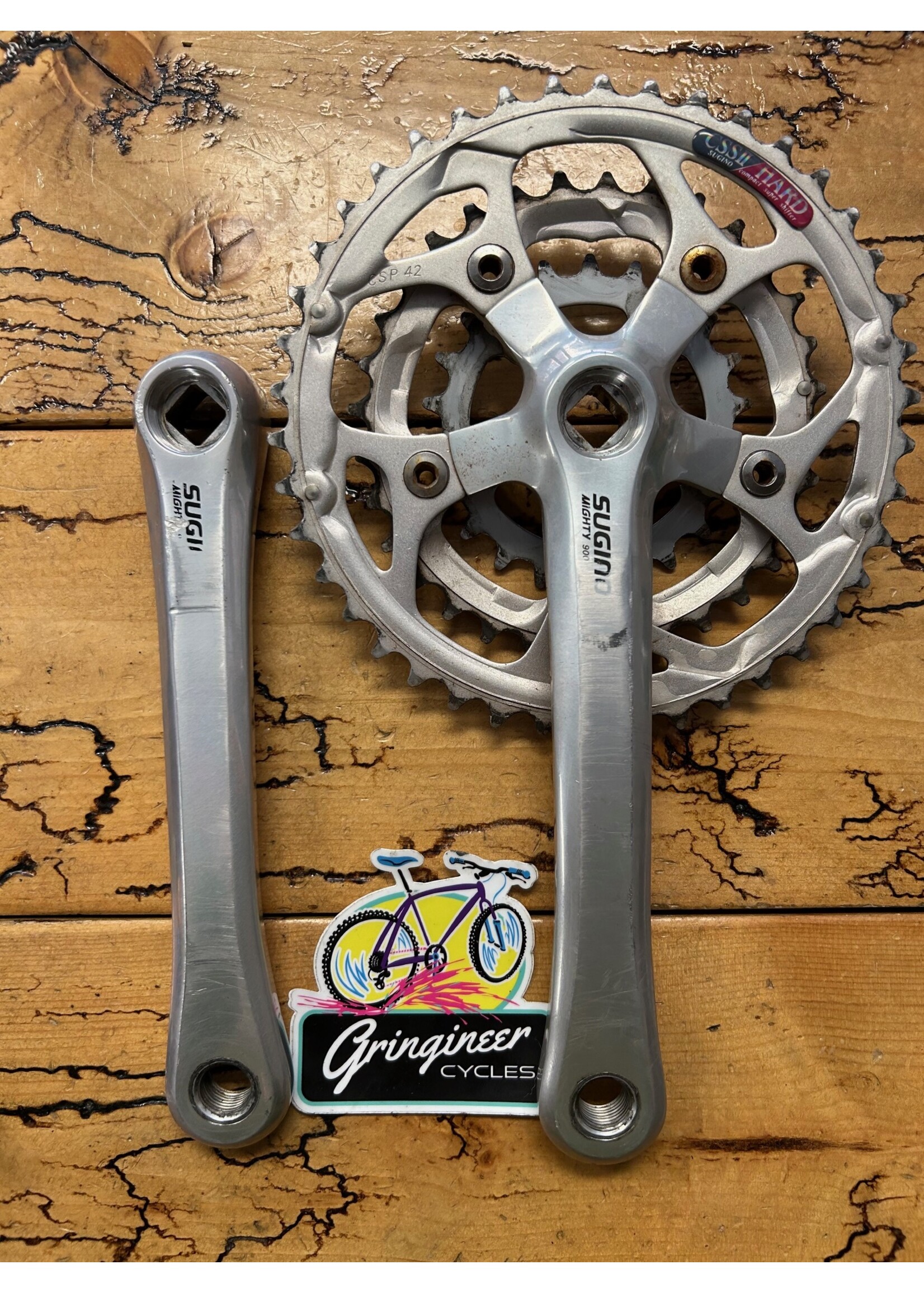 Sugino Sugino Mighty 900 42/32/22 175mm Crankset