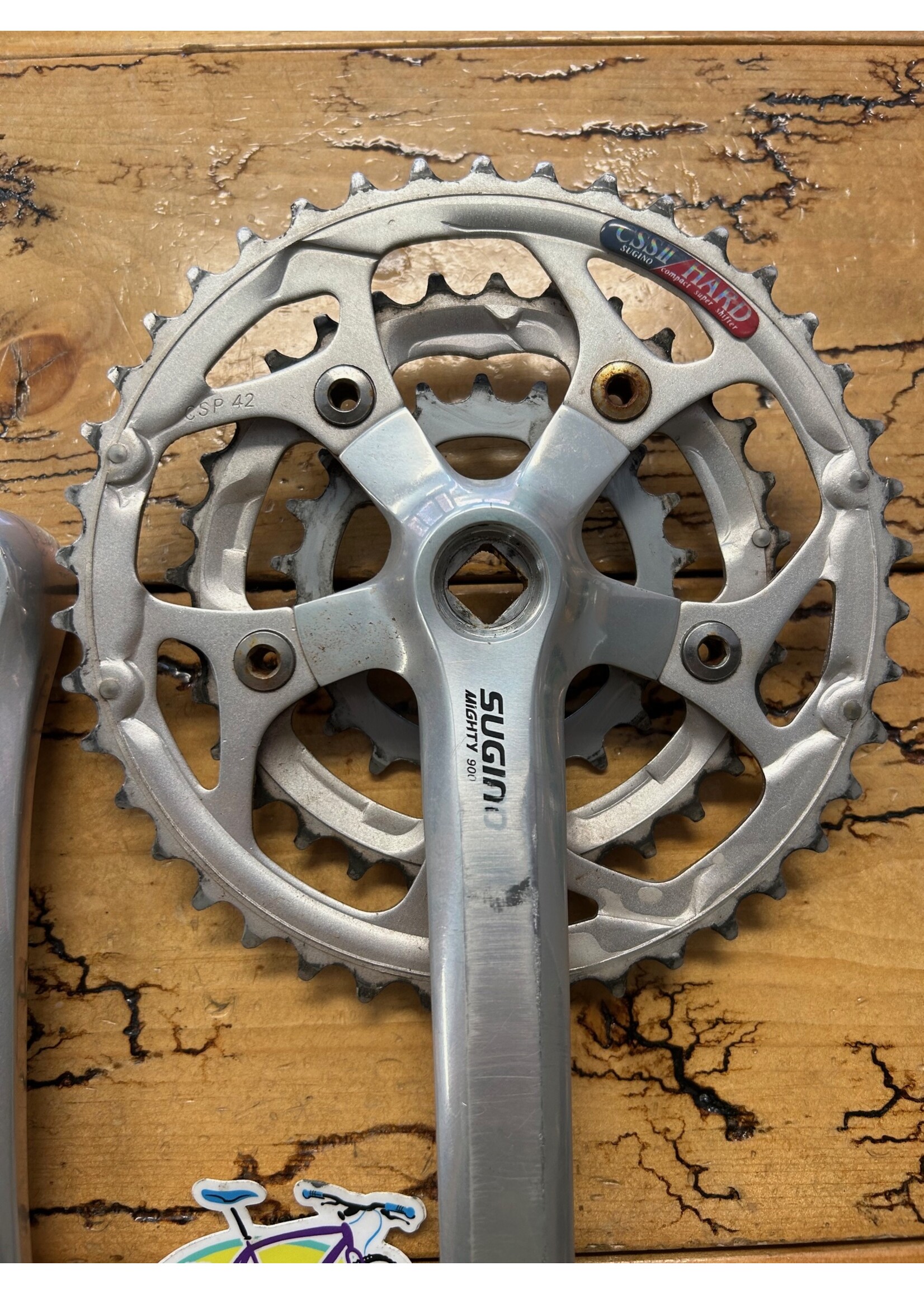 Sugino Sugino Mighty 900 42/32/22 175mm Crankset