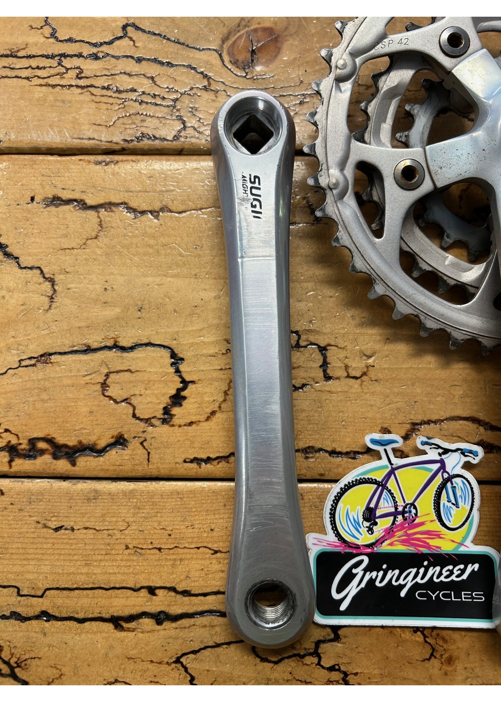Sugino Sugino Mighty 900 42/32/22 175mm Crankset