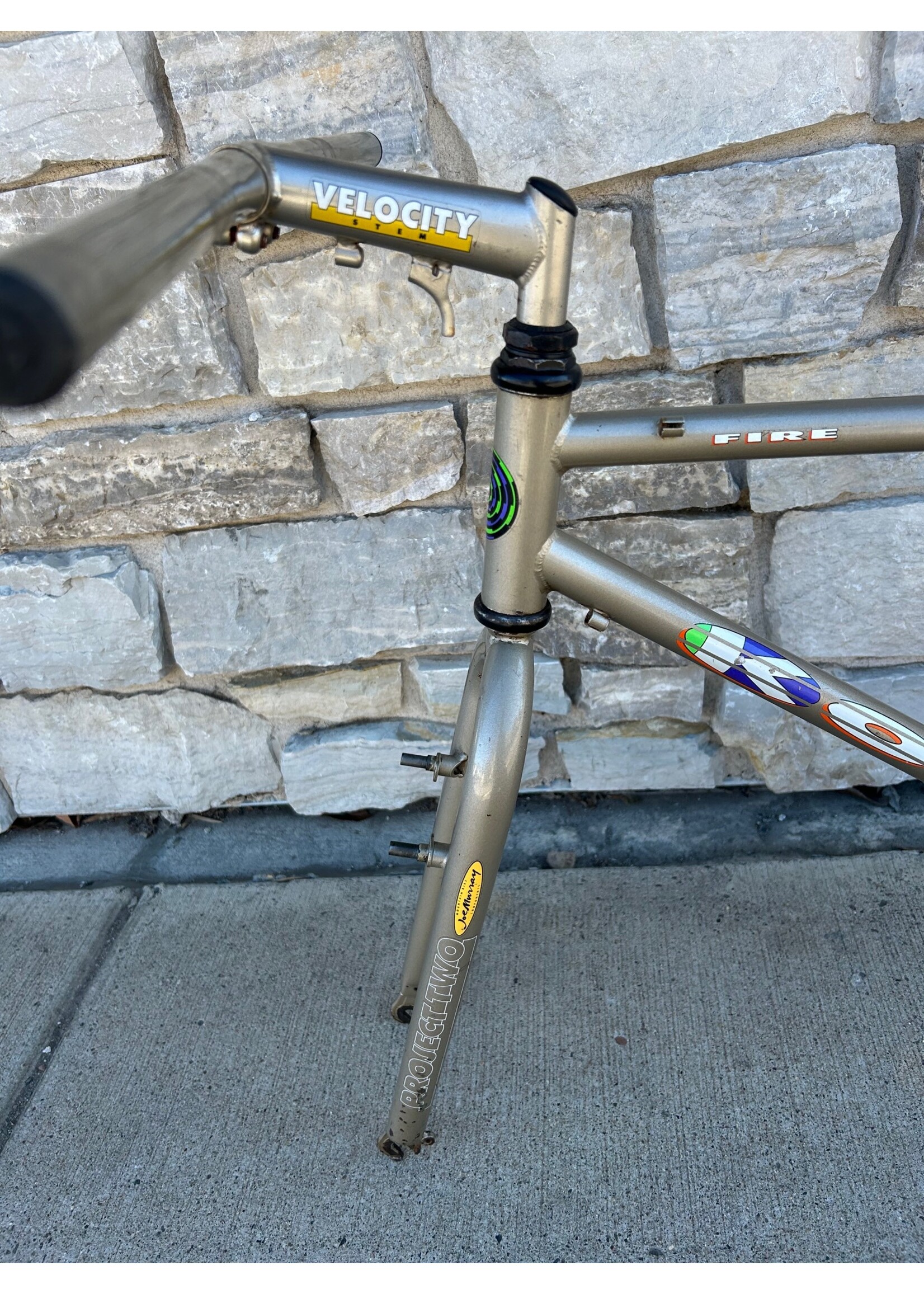 Kona 18" Kona Fire Mountain Frameset With Paint Matched Bar and Stem