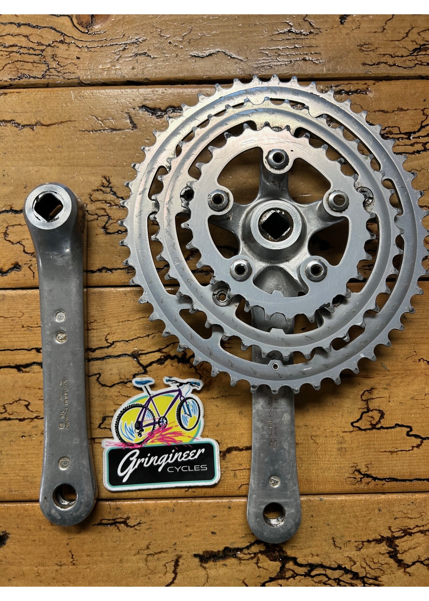 SHIMANO Shimano Deore FC-Mt60 48/38/28 175mm Crankset